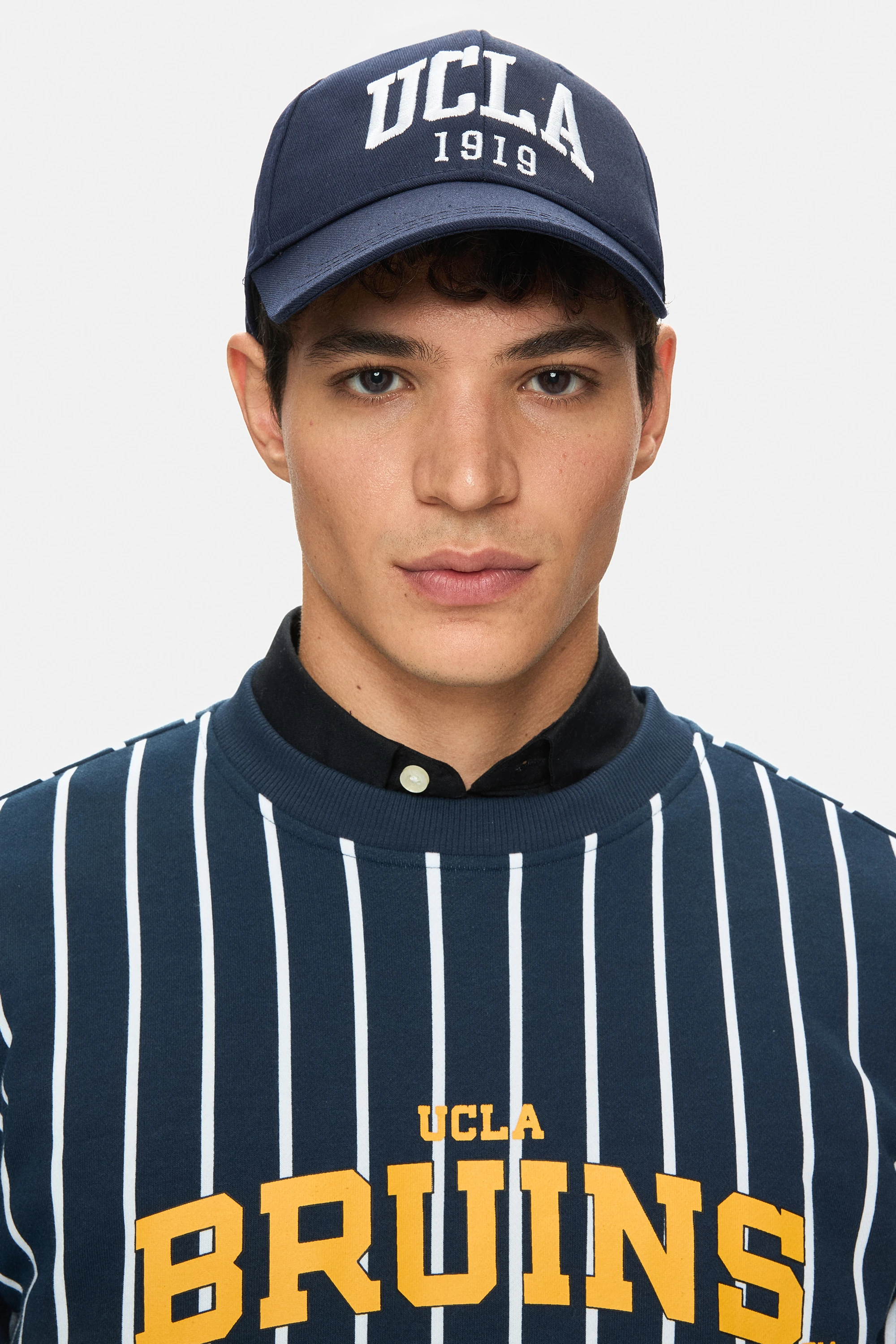 BALLARD Lacivert Baseball Cap Nakışlı - Unisex Şapka