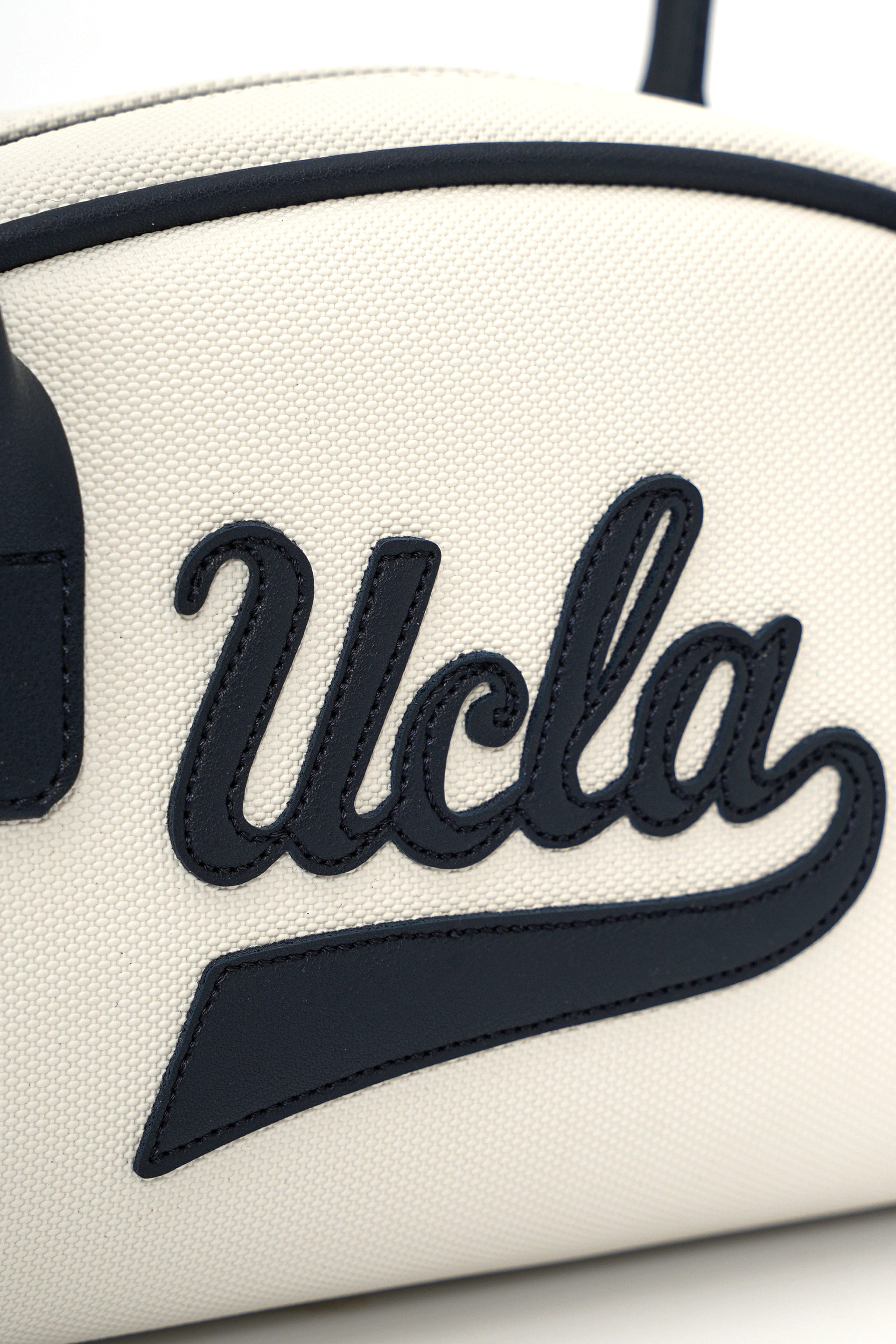 FLORENCE Beyaz Suni Deri Bowling Çanta - Kadın Çanta