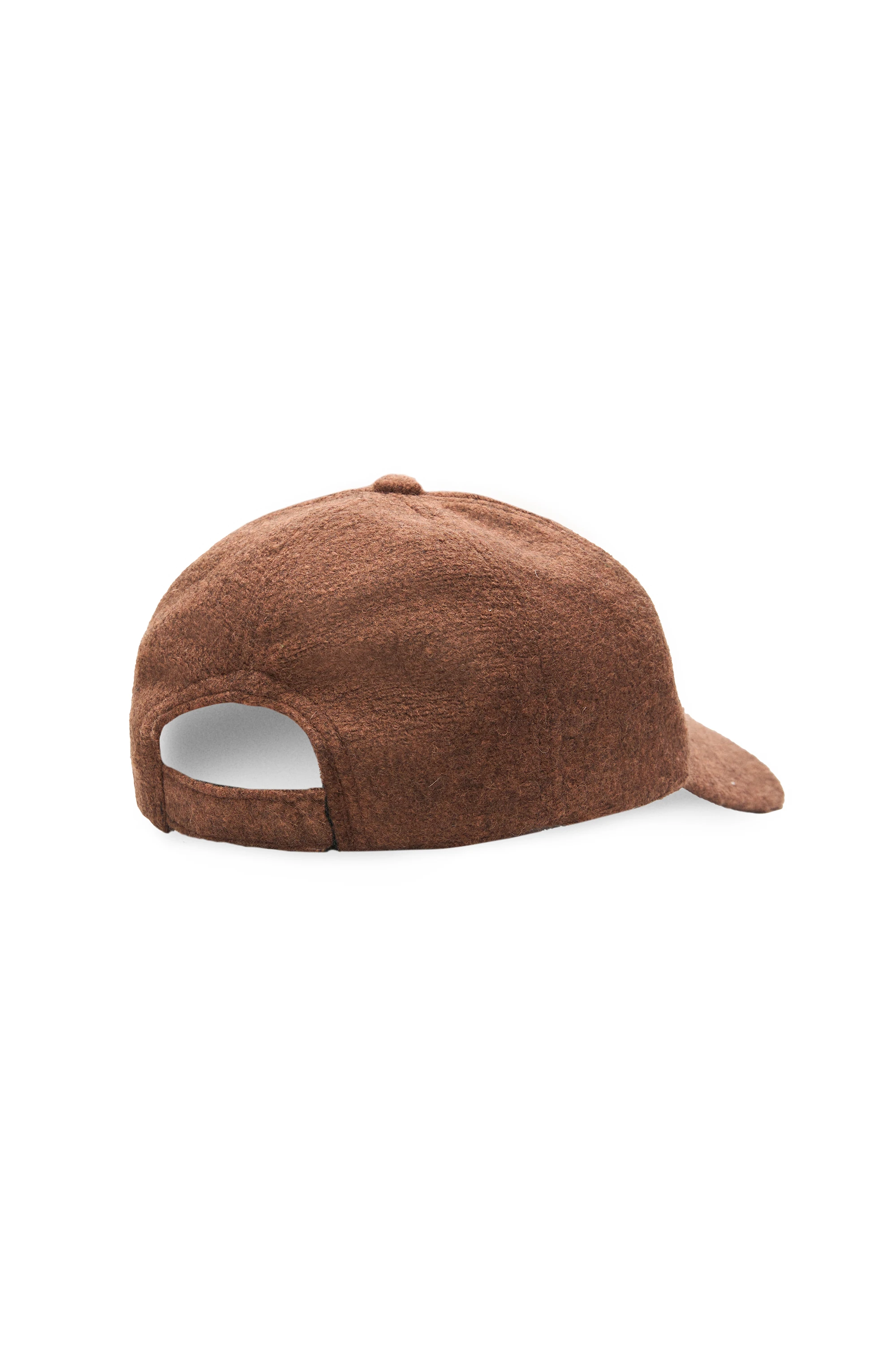 AXIS Kahve Baseball Cap Nakışlı ve Kaşe Kumaş Unisex Şapka