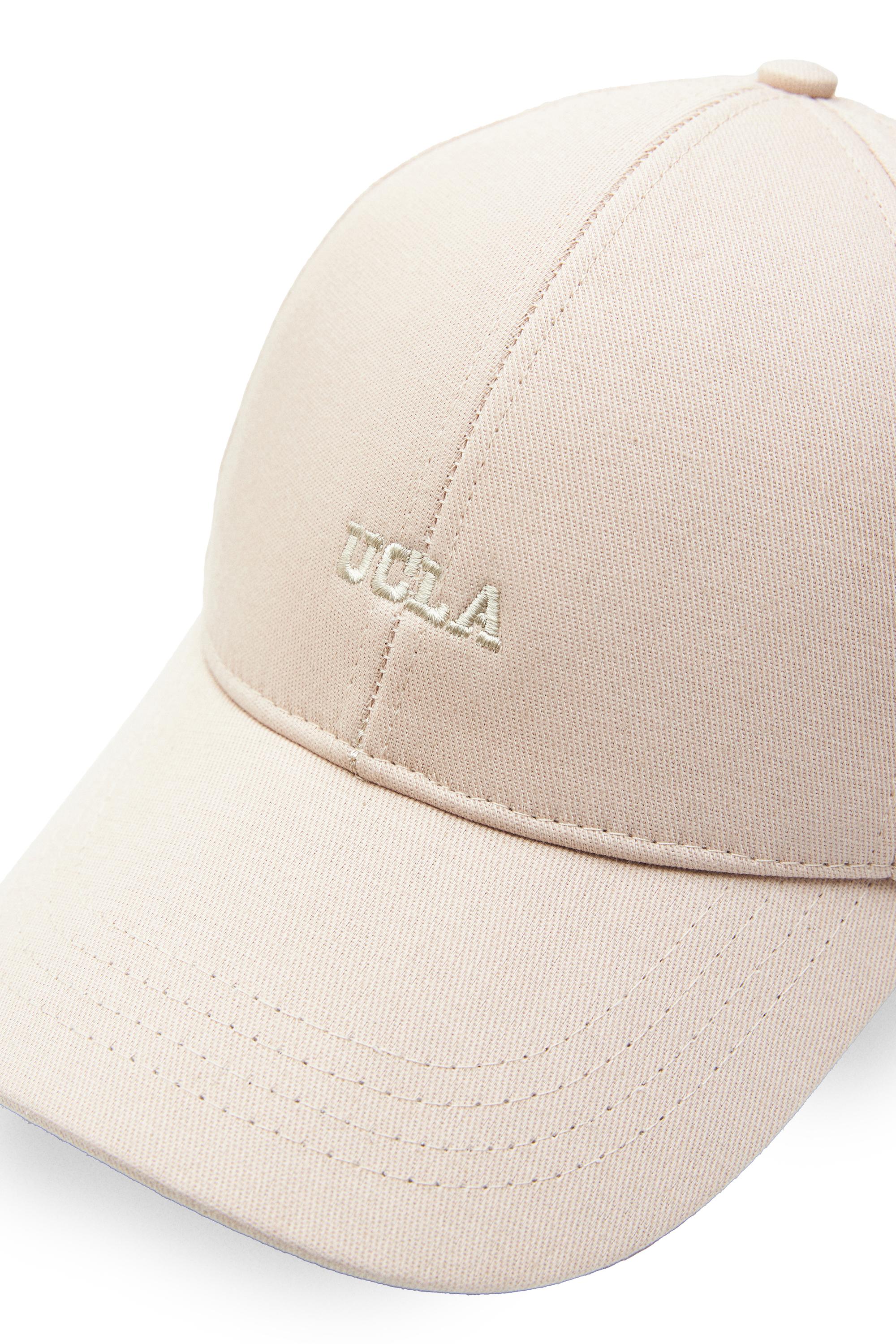 ARGENTO Bej Baseball Cap Nakışlı Unisex Şapka