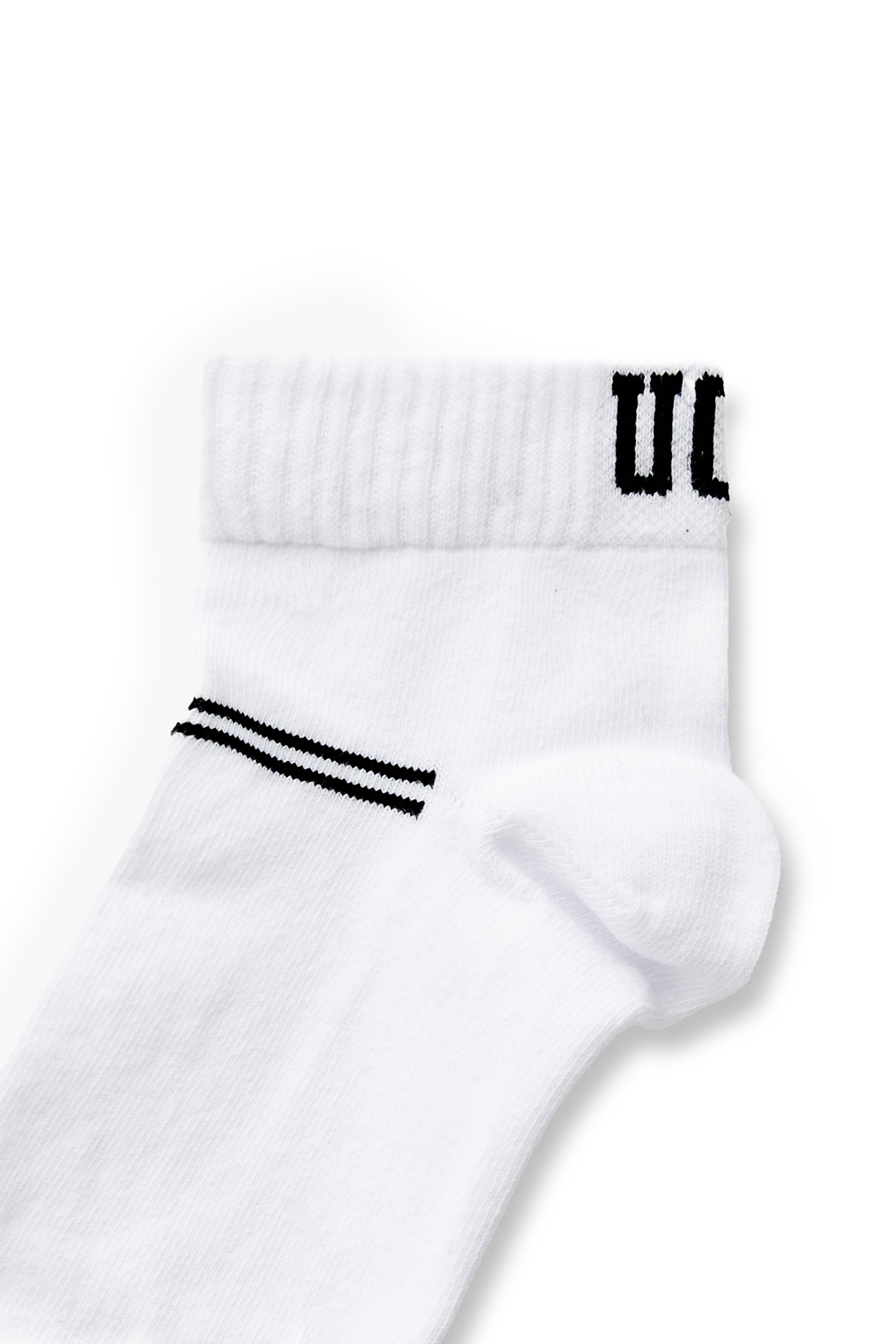 BRENNUS 3'LÜ Beyaz Uzun jakarlı Standard Fit Unisex Çorap