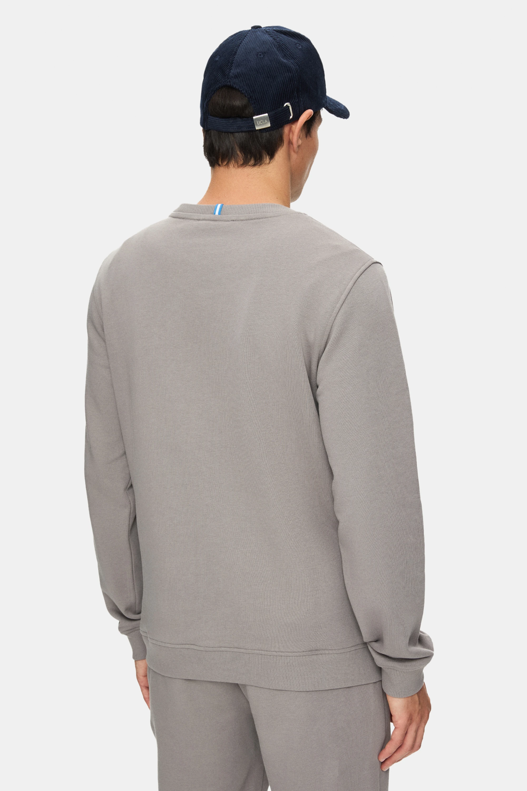 VALLEY Grafit Bisiklet Yaka Baskılı Standard Fit Erkek Sweatshirt
