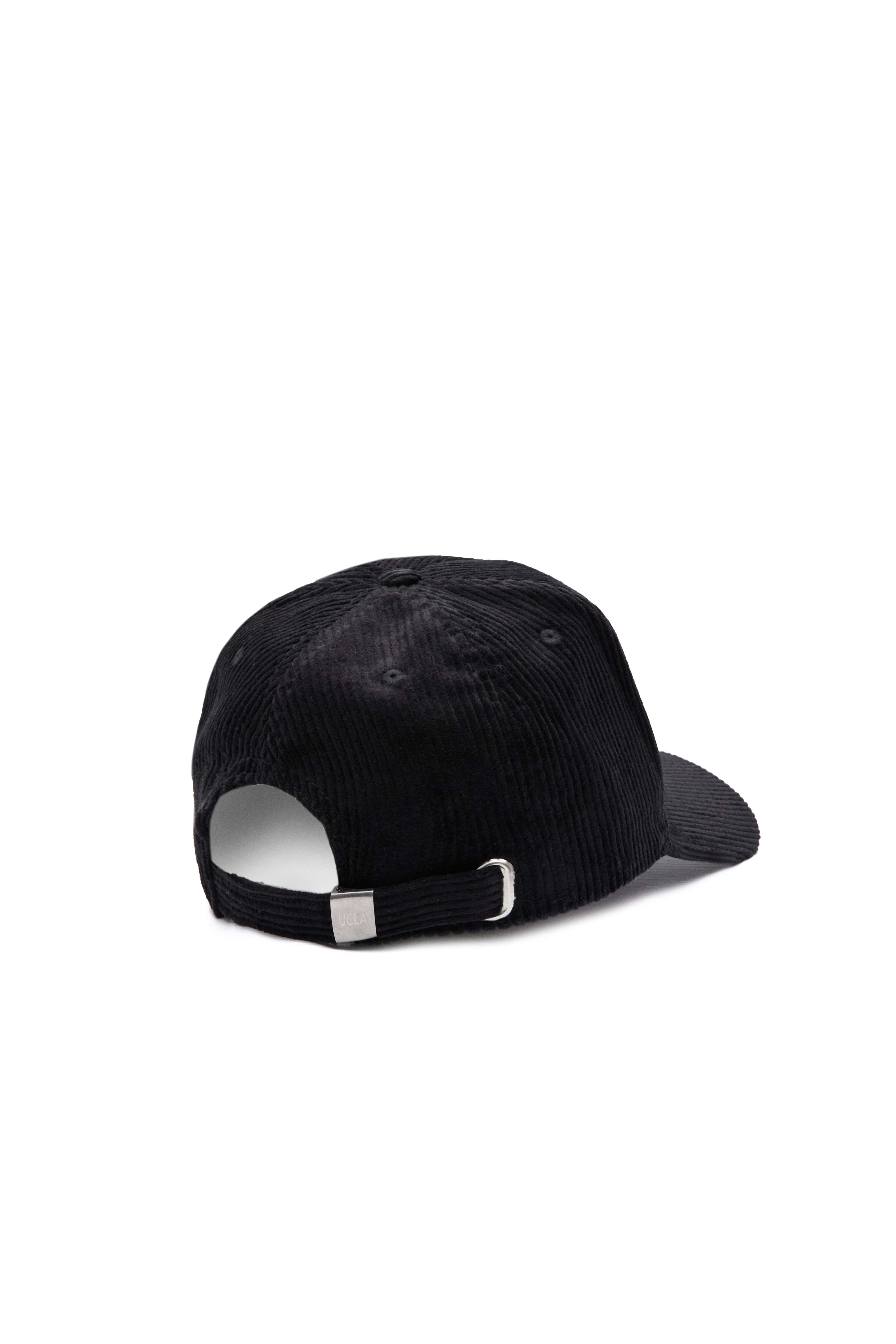 WINDSOR Siyah Kadife Baseball Cap Nakışlı - Unisex Şapka