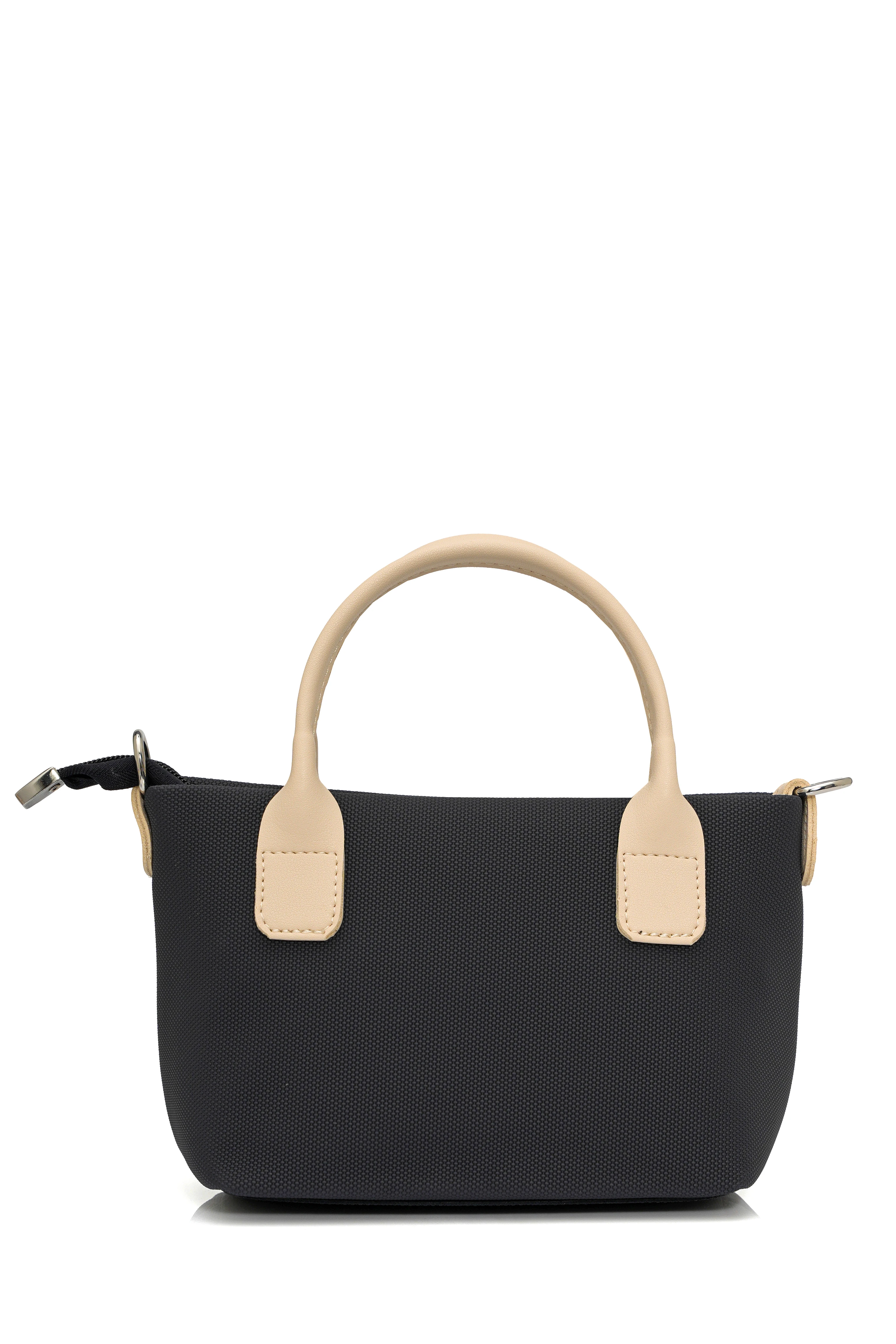 HARLOW Lacivert Suni Deri Midi Çapraz Çanta - Kadın Çanta