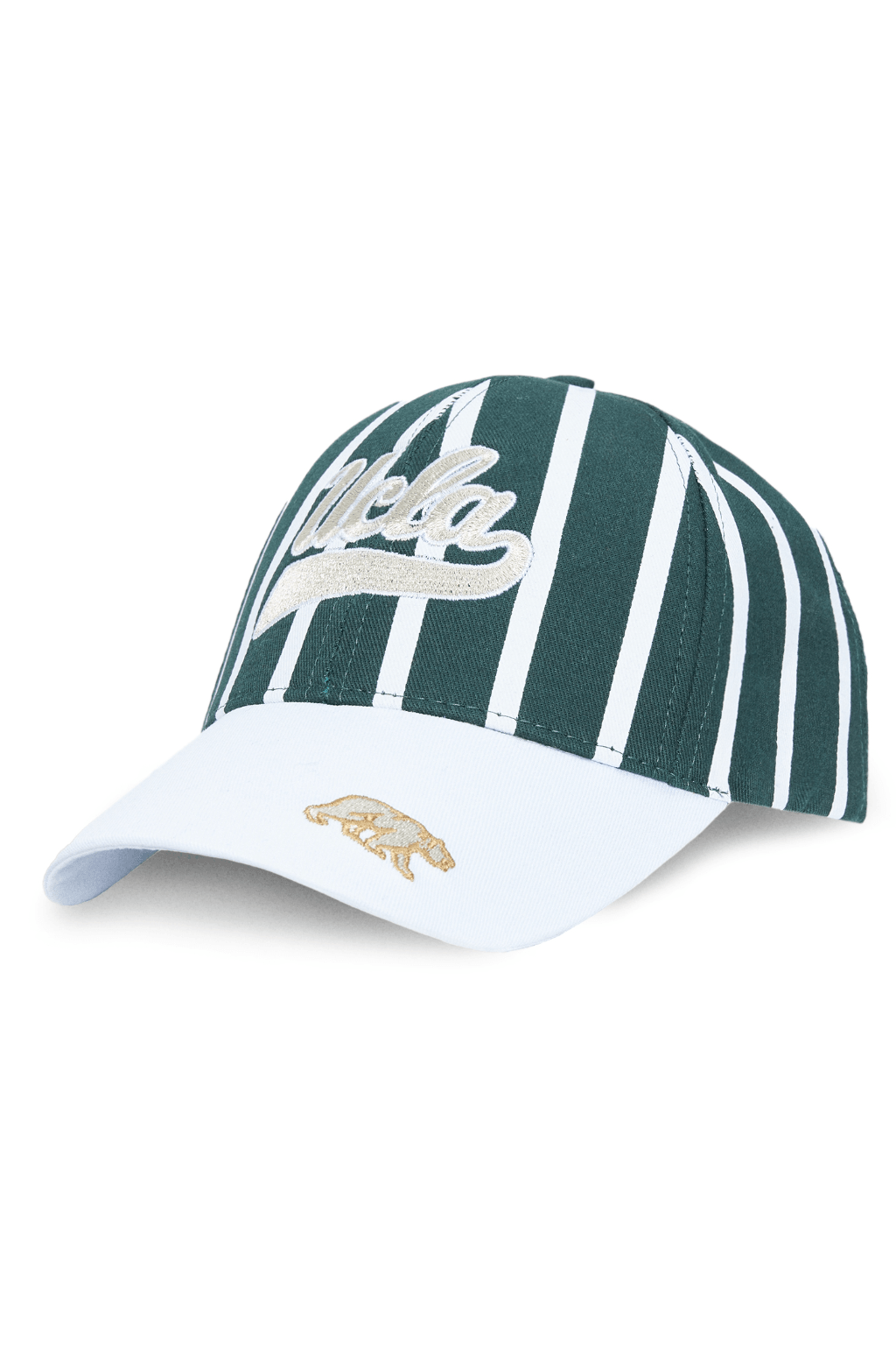 CHET Yeşil Baseball Cap Çizgili Nakışlı - Unisex Şapka