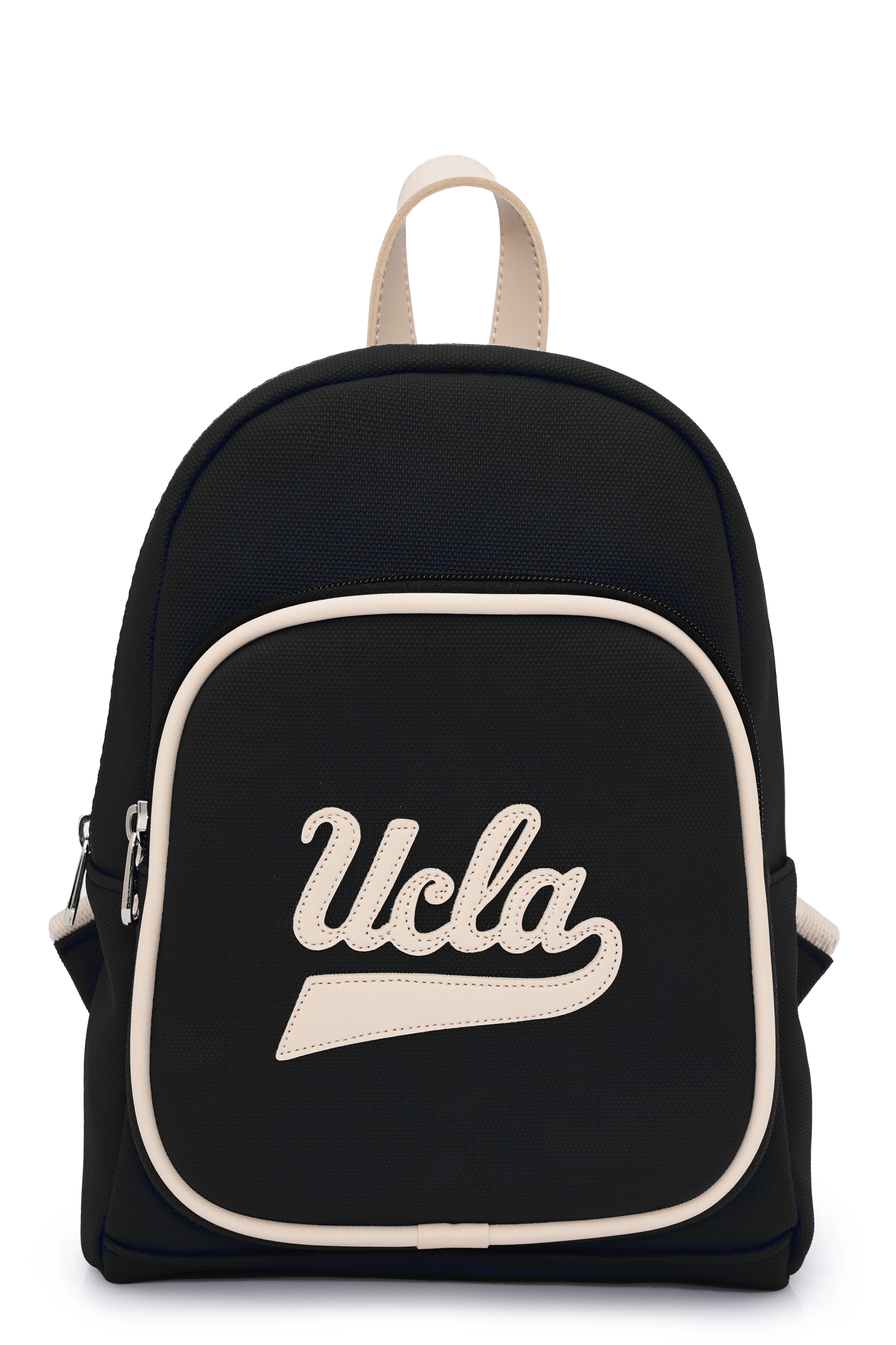 ZOE Siyah Suni Deri Midi Sırt Çantası - Kadın Çanta