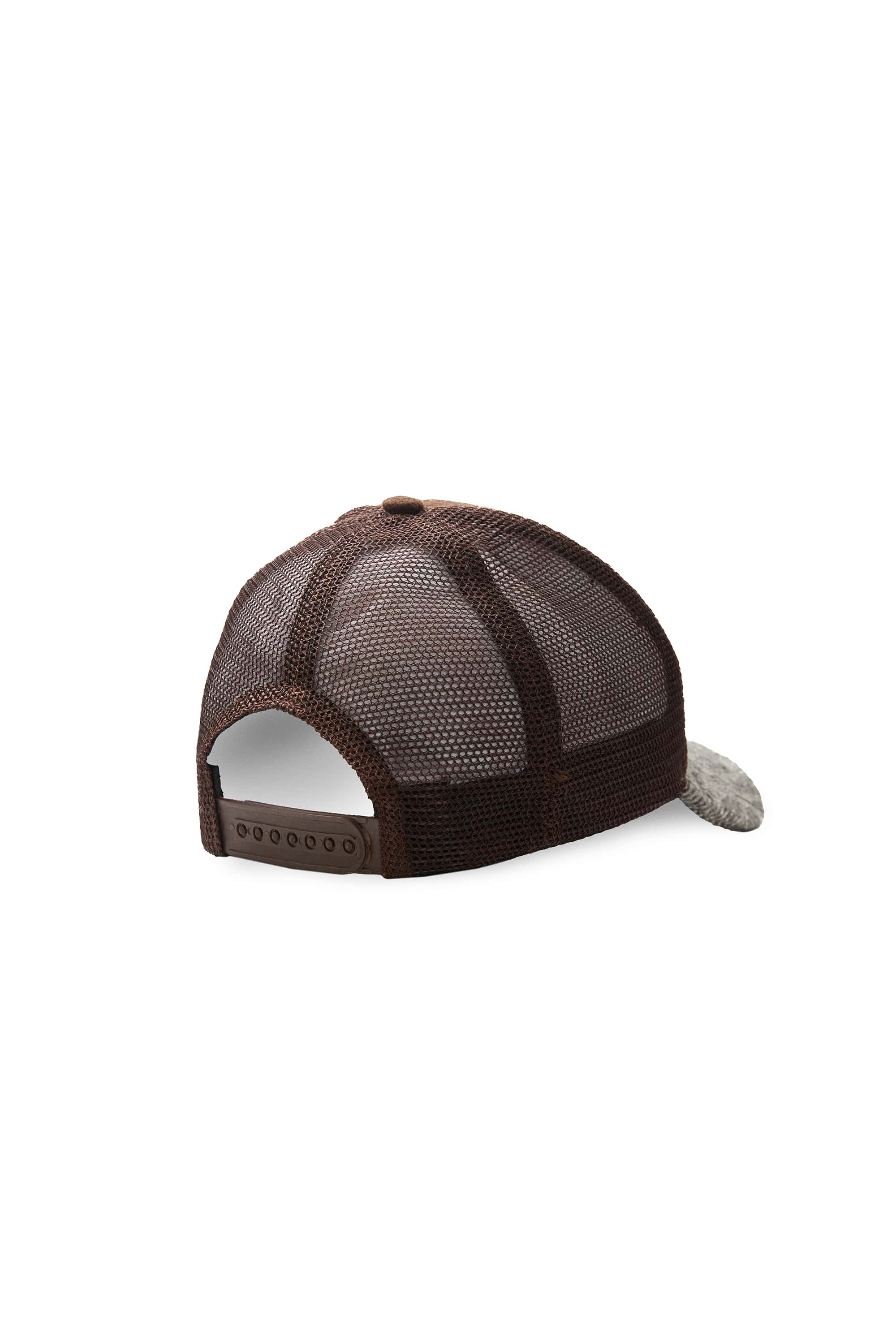 VENTURA Koyu Kahve Baseball Cap Nakışlı Unisex Şapka