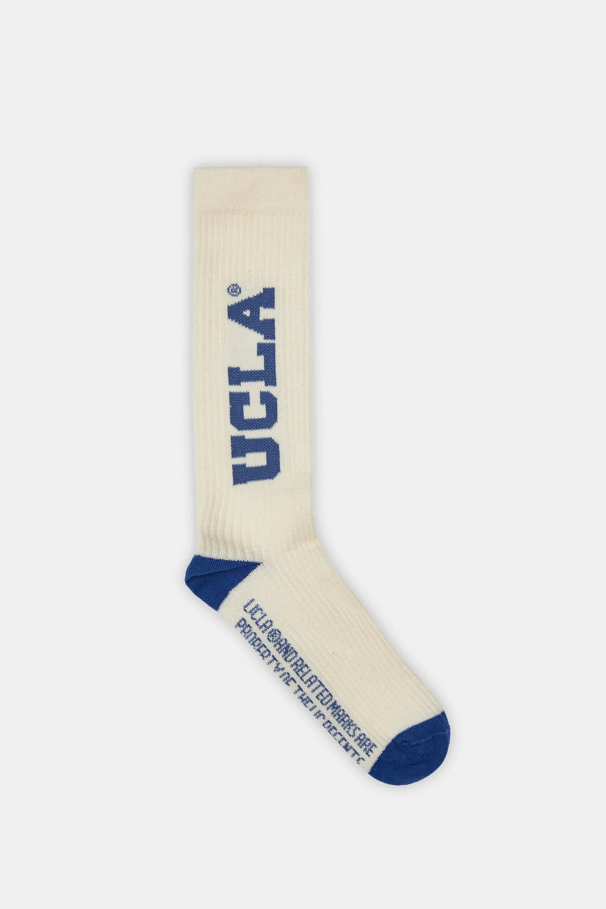 ROMELOS Sarı-Mavi Uzun jakarlı Standard Fit Kadın Çorap