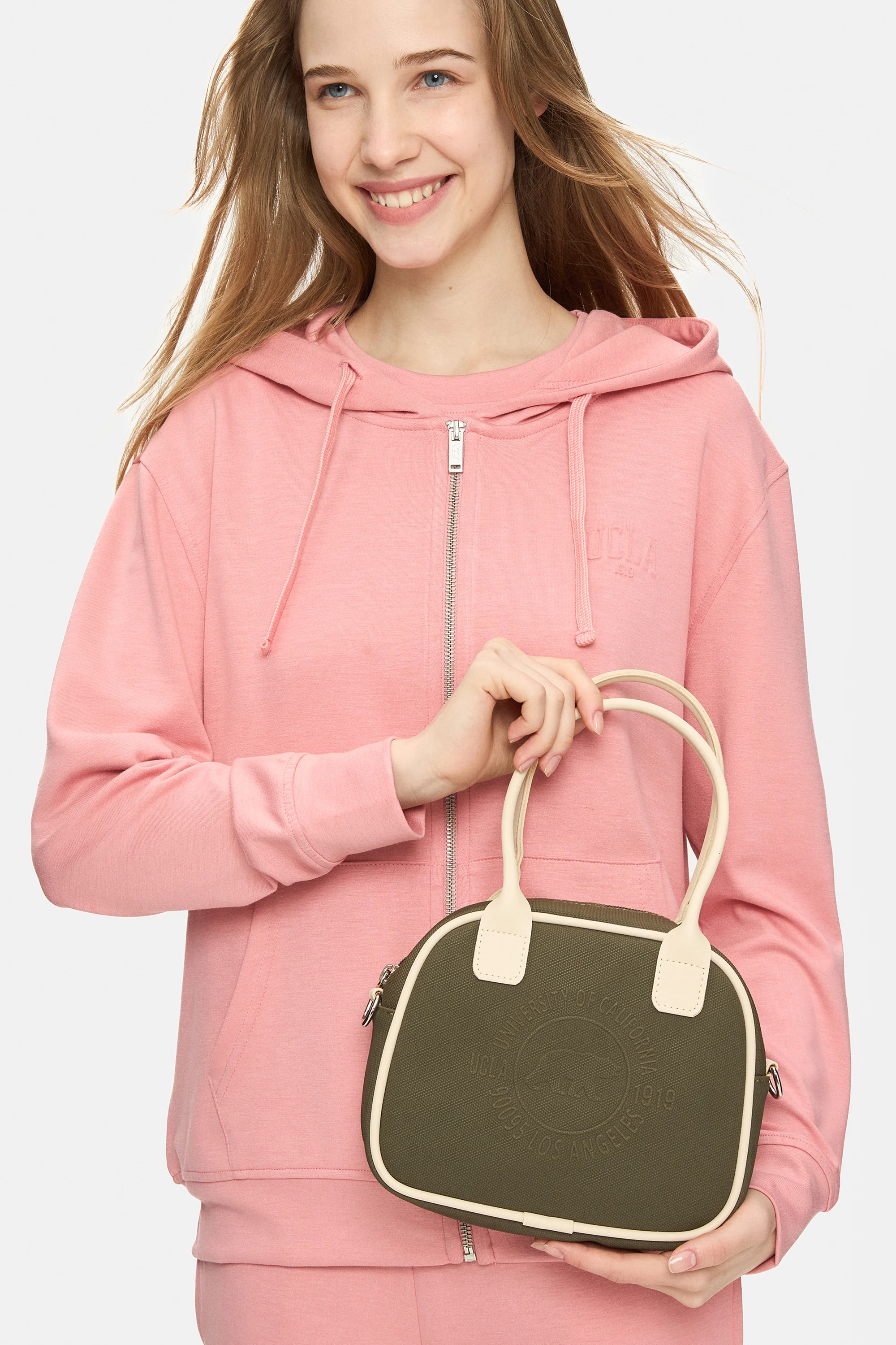 AZURA Haki Askılı Suni Deri Çapraz Çanta - Kadın Çanta