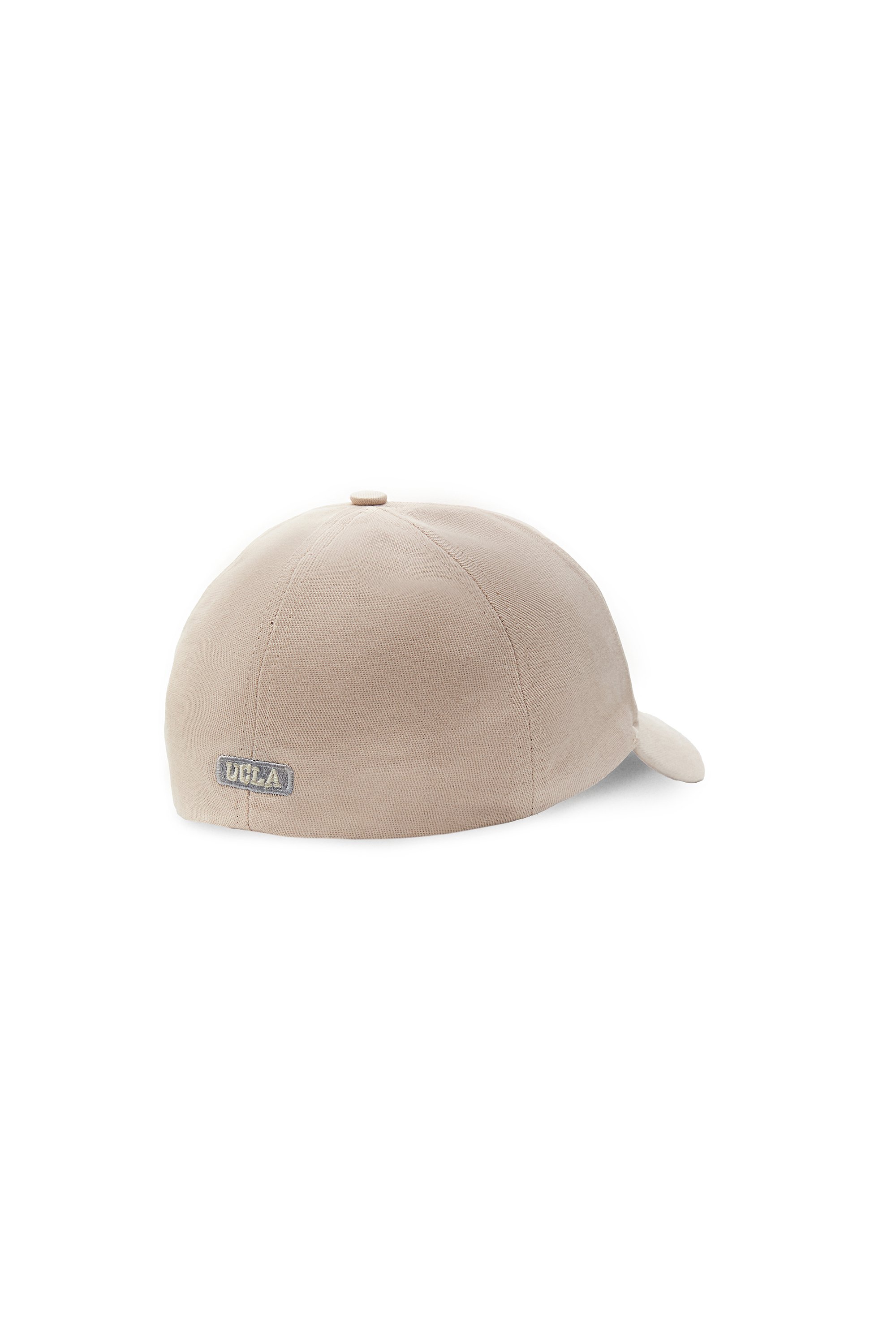 ARGENTO Bej Baseball Cap Nakışlı Unisex Şapka
