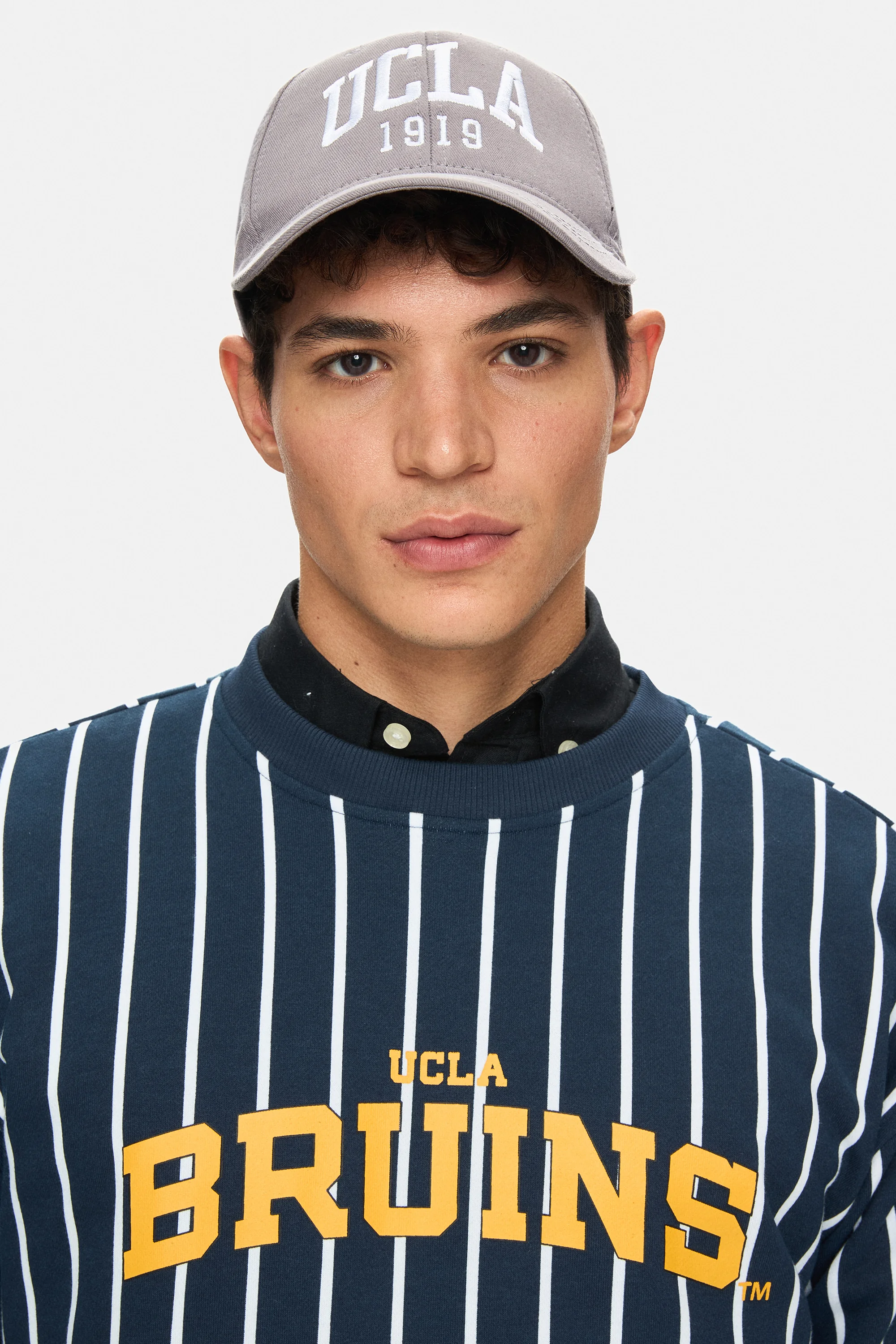 BALLARD Koyu Gri Baseball Cap Nakışlı - Unisex Şapka