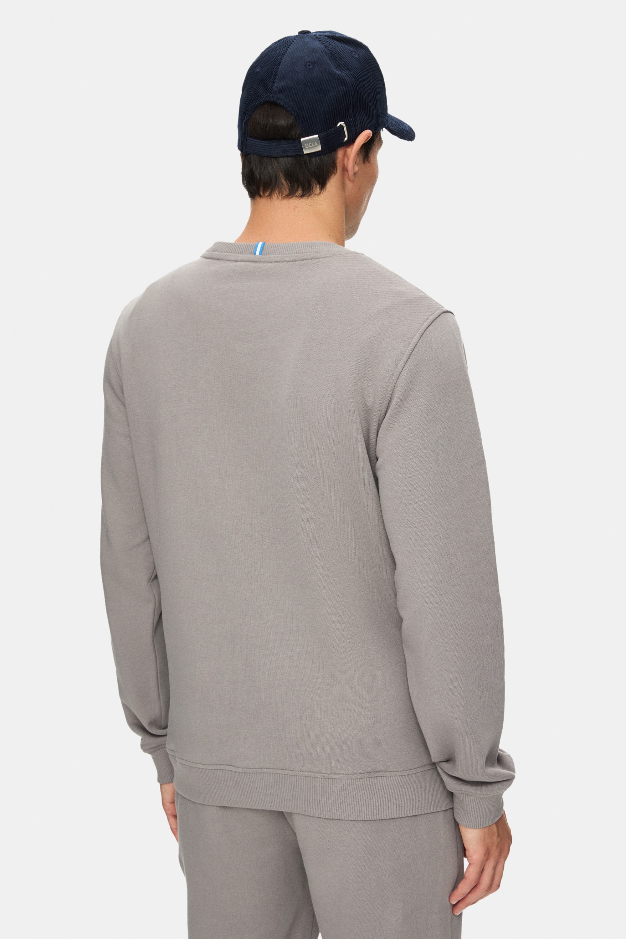 VALLEY Grafit Bisiklet Yaka Baskılı Standard Fit Erkek Sweatshirt