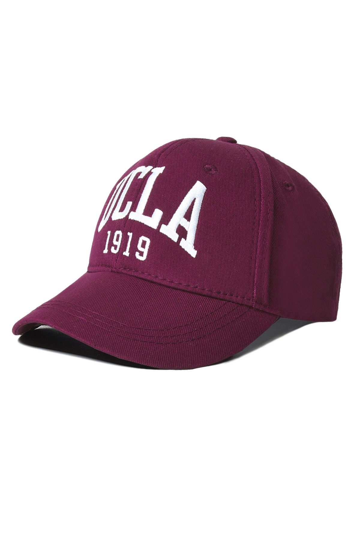 BALLARD Bordo Baseball Cap Nakışlı - Unisex Şapka