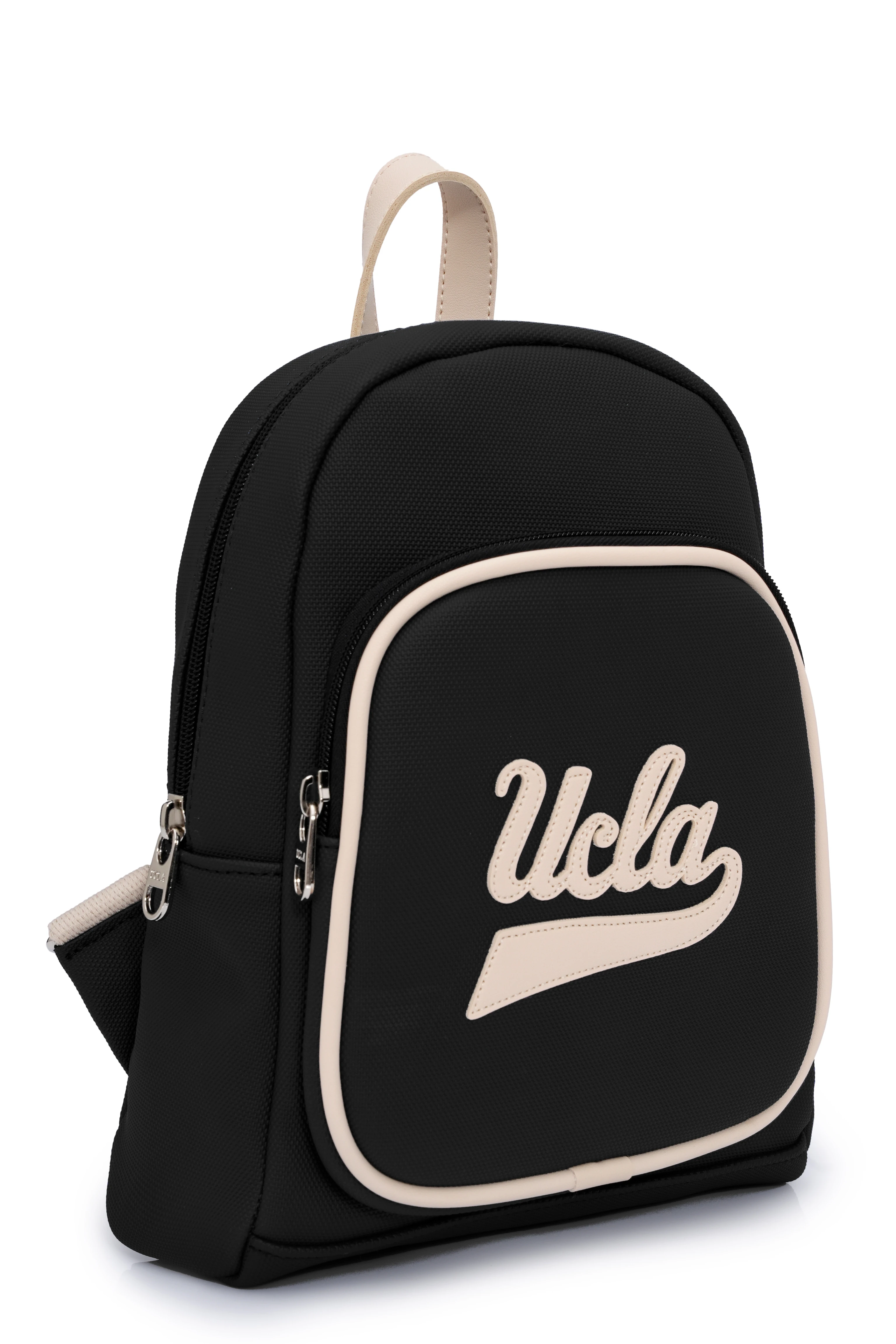 ZOE Siyah Suni Deri Midi Sırt Çantası - Kadın Çanta