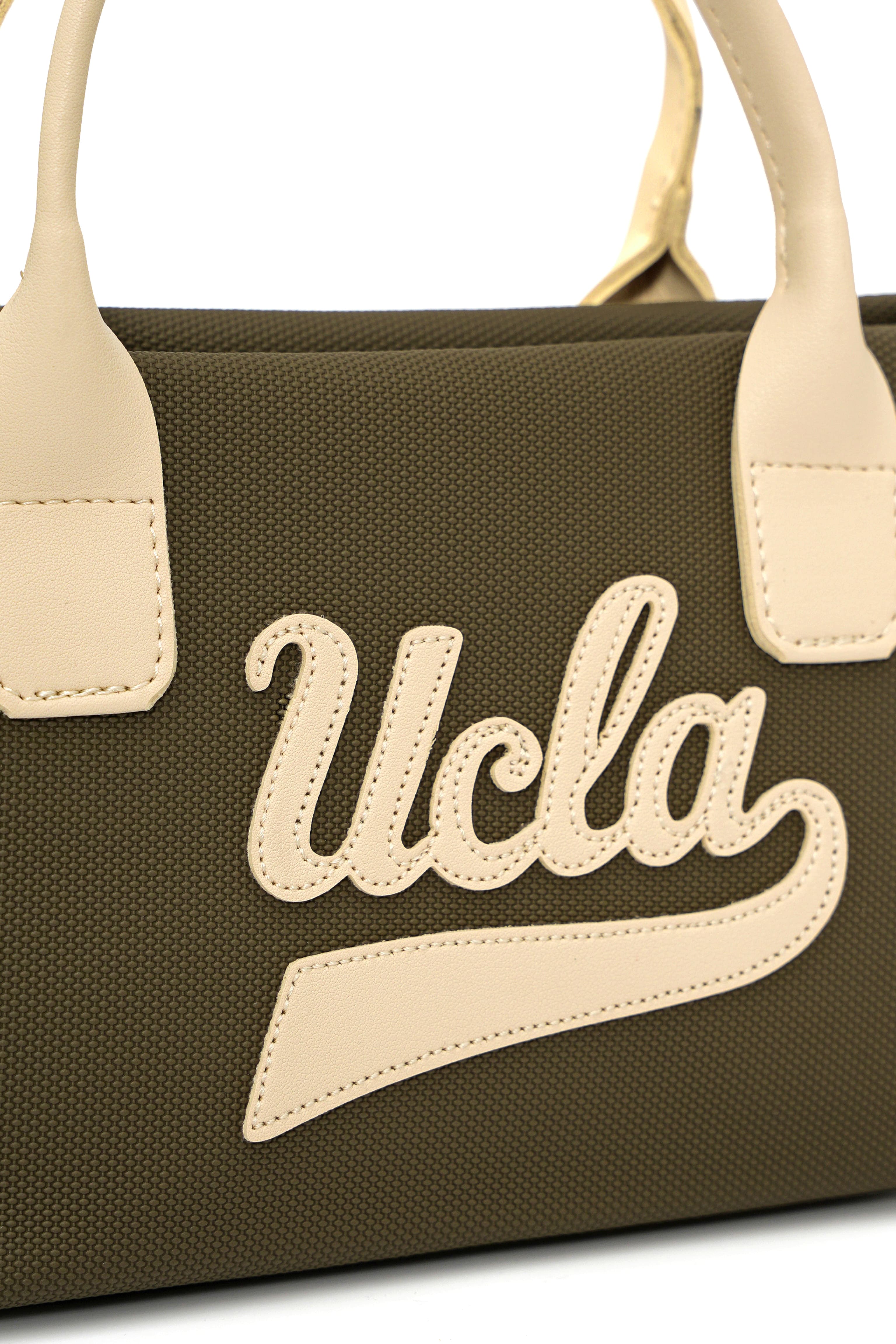 HARLOW Haki Suni Deri Midi Çapraz Çanta - Kadın Çanta