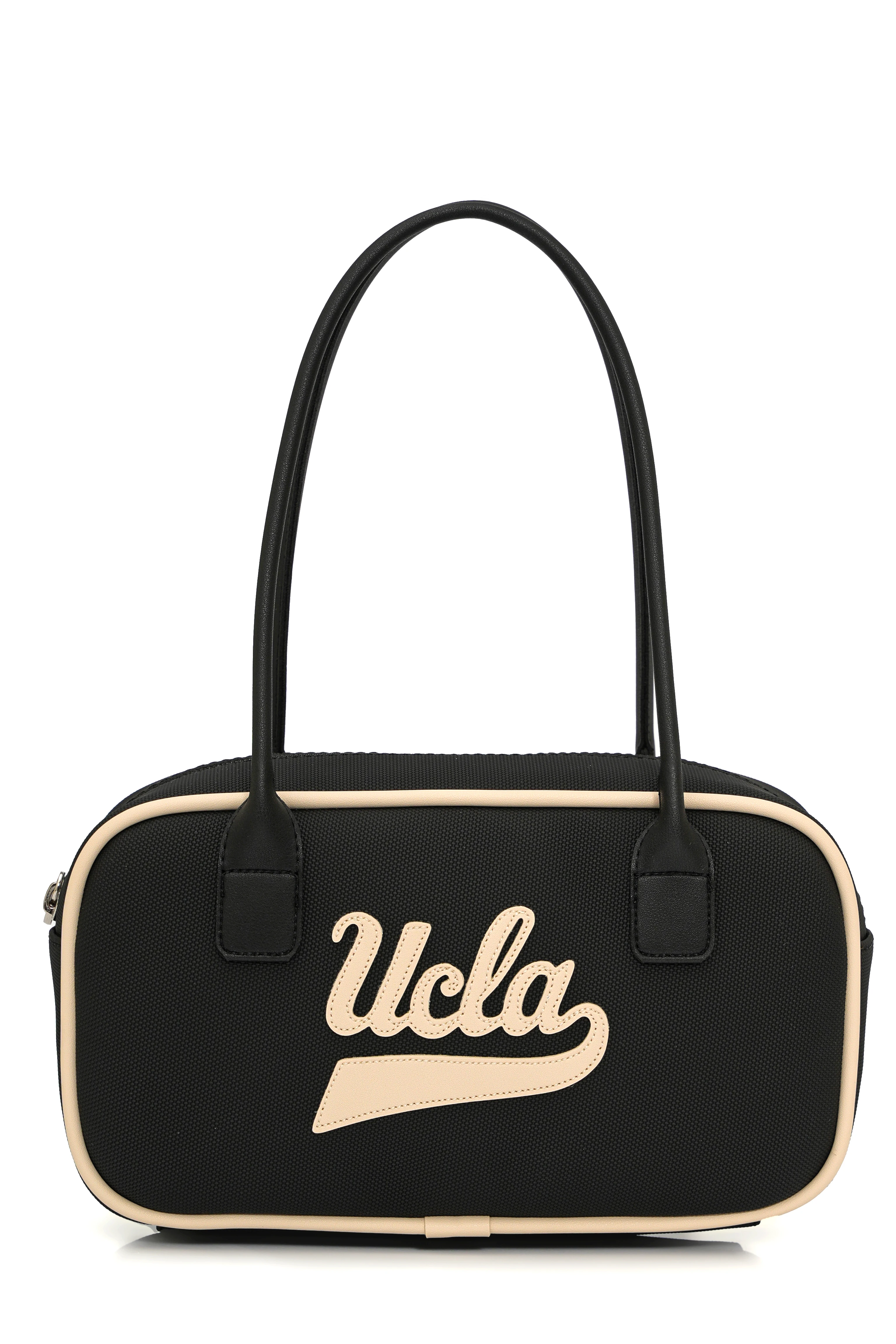 SHARON Siyah Suni Deri Omuz Çantası - Kadın Çanta