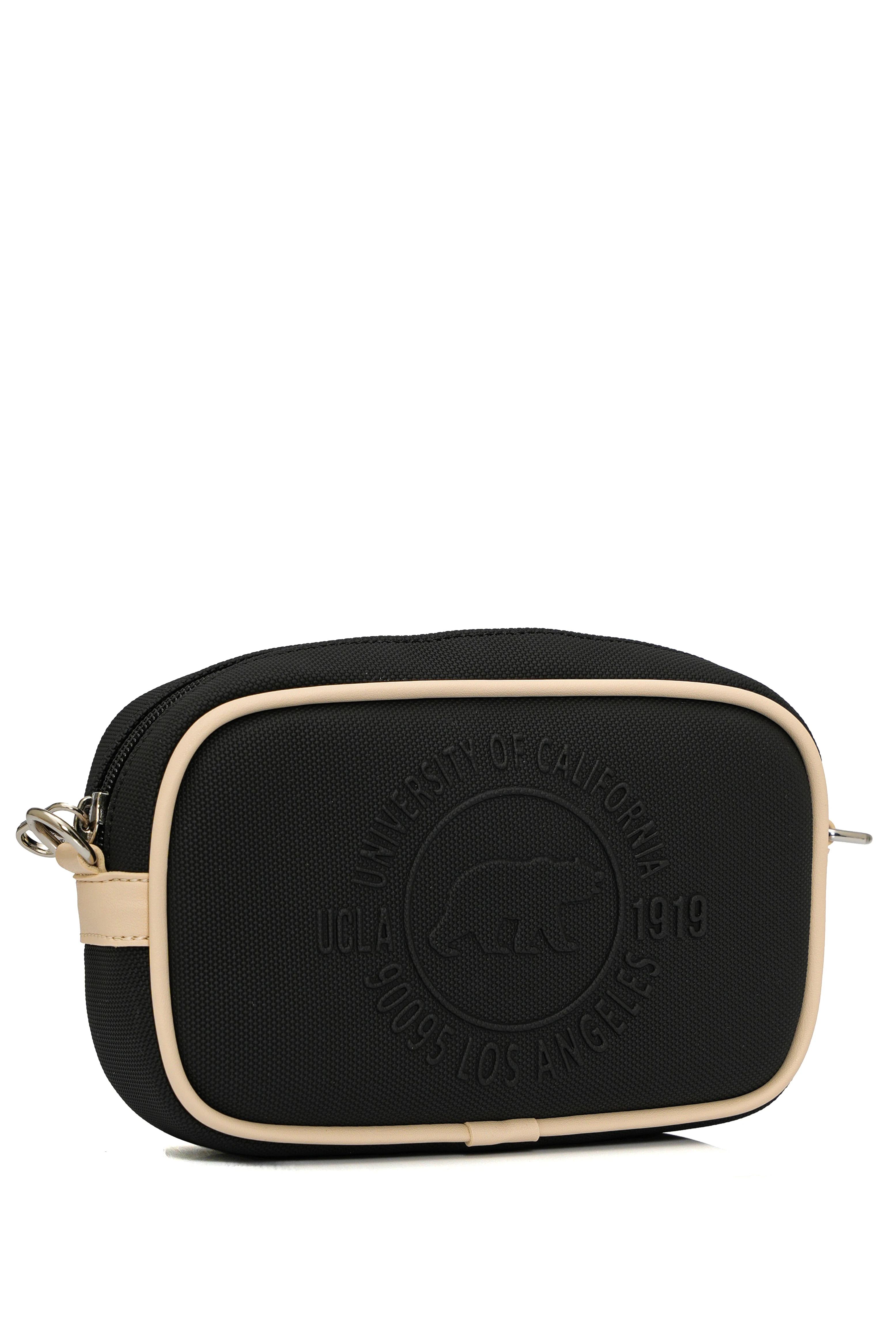 JAZZY Siyah Suni Deri Çapraz Çanta - Kadın Çanta