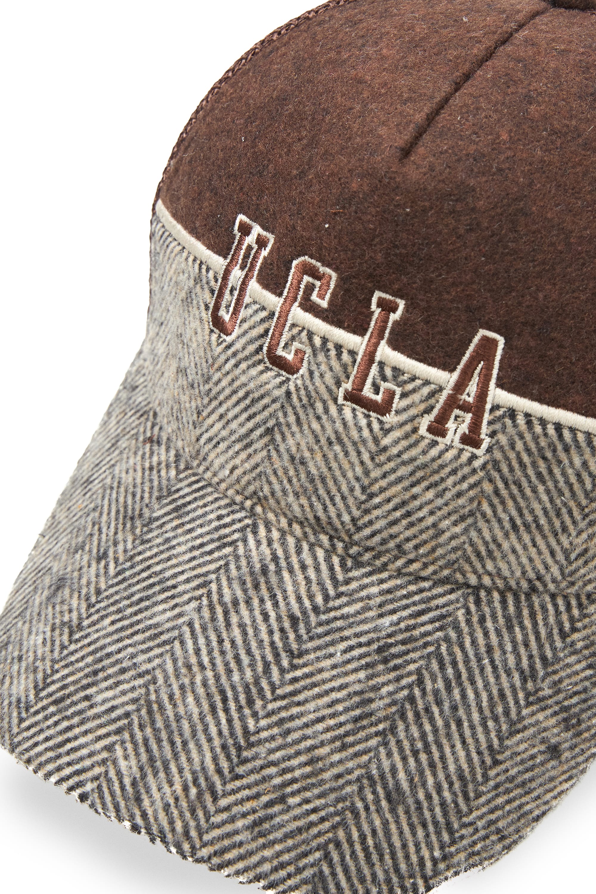 VENTURA Koyu Kahve Baseball Cap Nakışlı Unisex Şapka