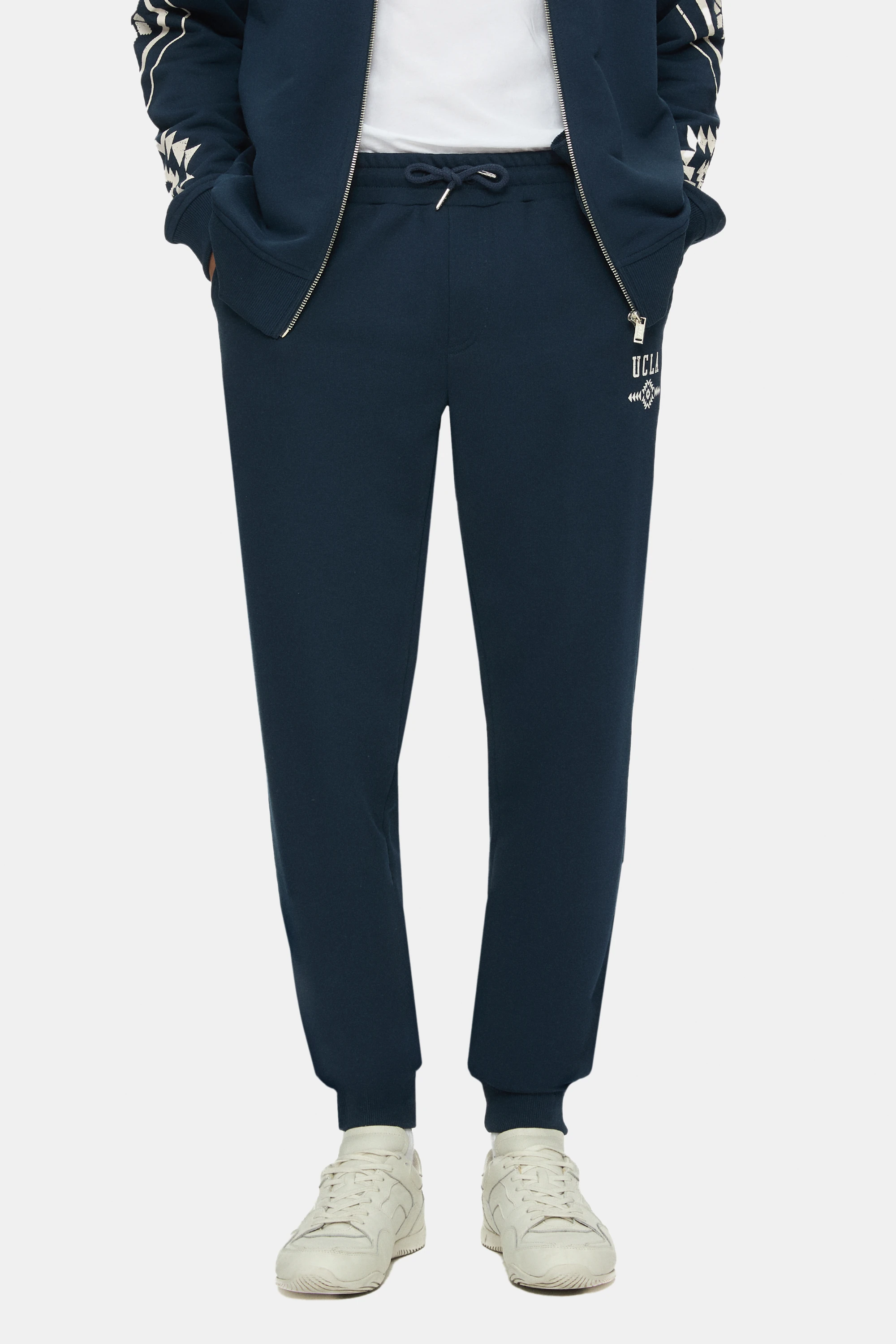 SPENCER-MADOC Lacivert Baskılı Standard Fit Erkek Takım