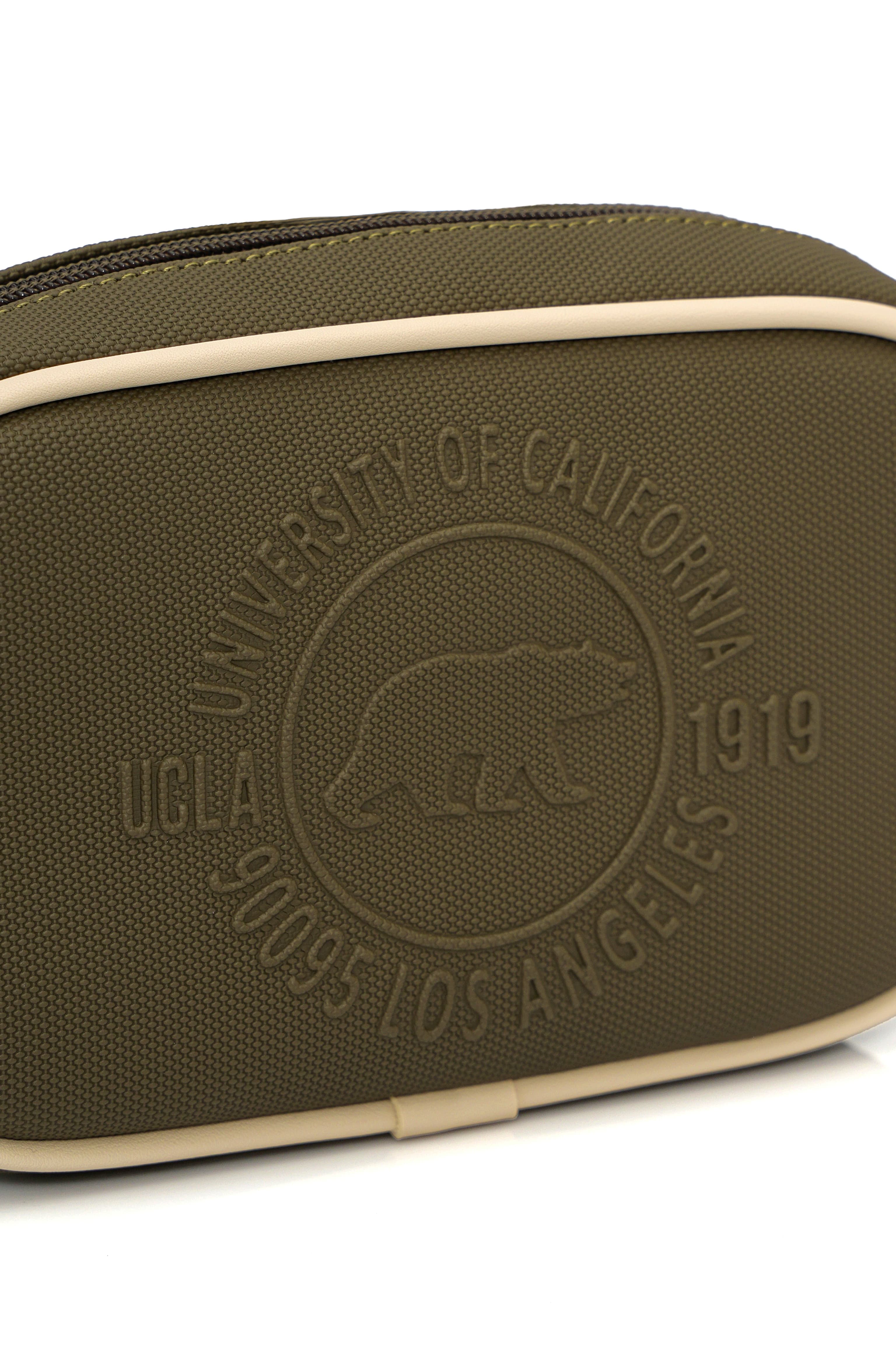 JAZZY Haki Suni Deri Çapraz Çanta - Kadın Çanta