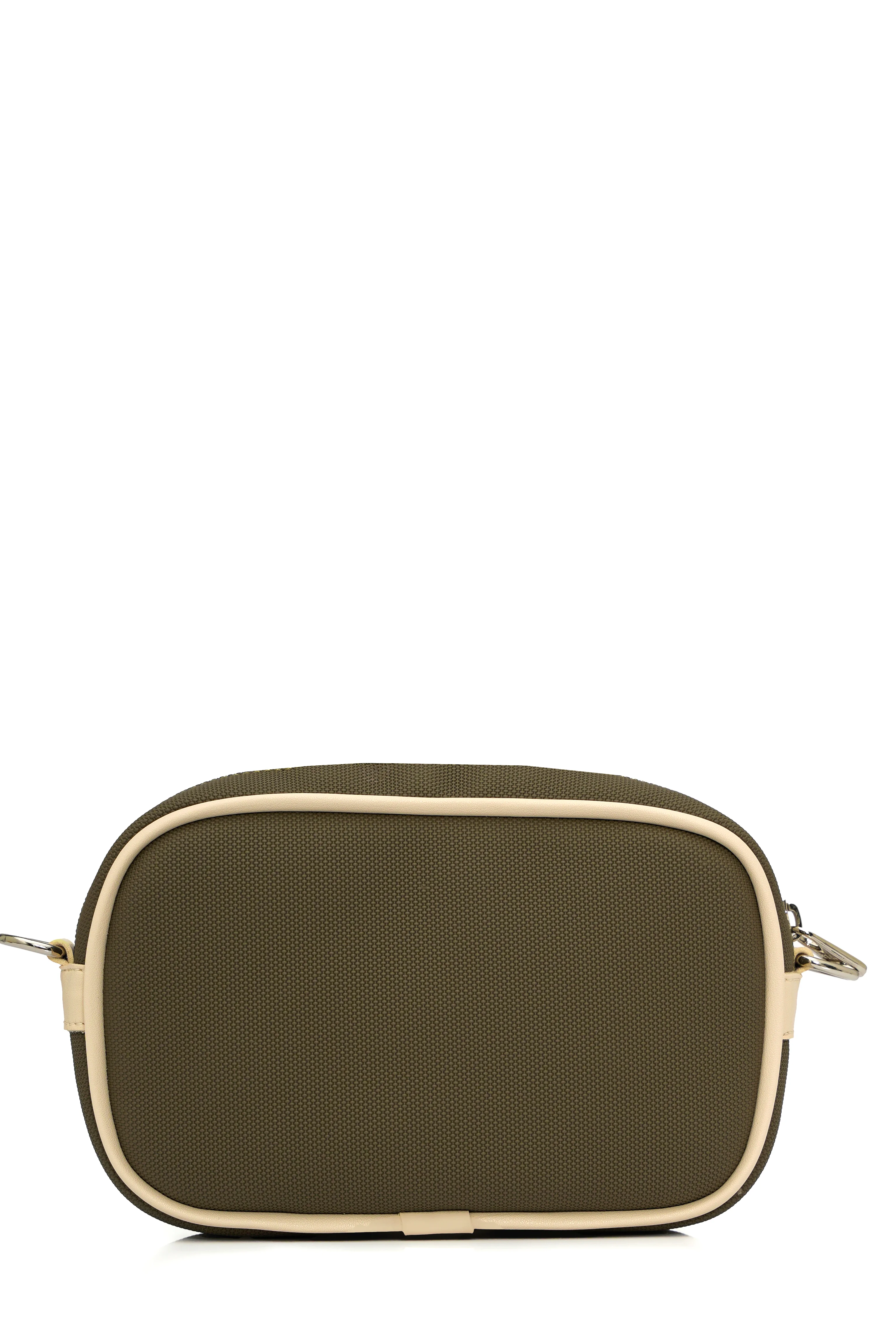 JAZZY Haki Suni Deri Çapraz Çanta - Kadın Çanta