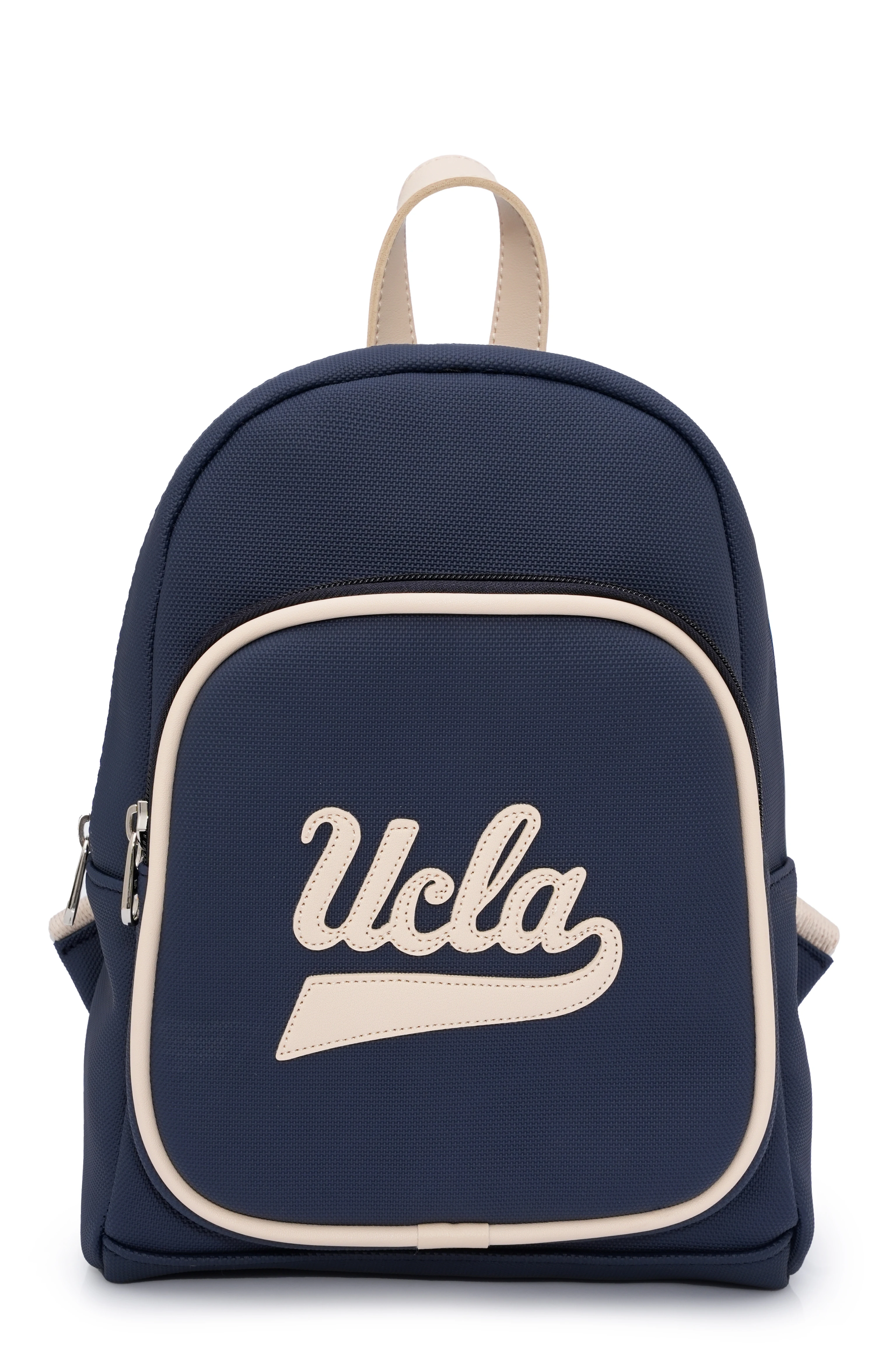 ZOE Lacivert Suni Deri Midi Sırt Çantası - Kadın Çanta