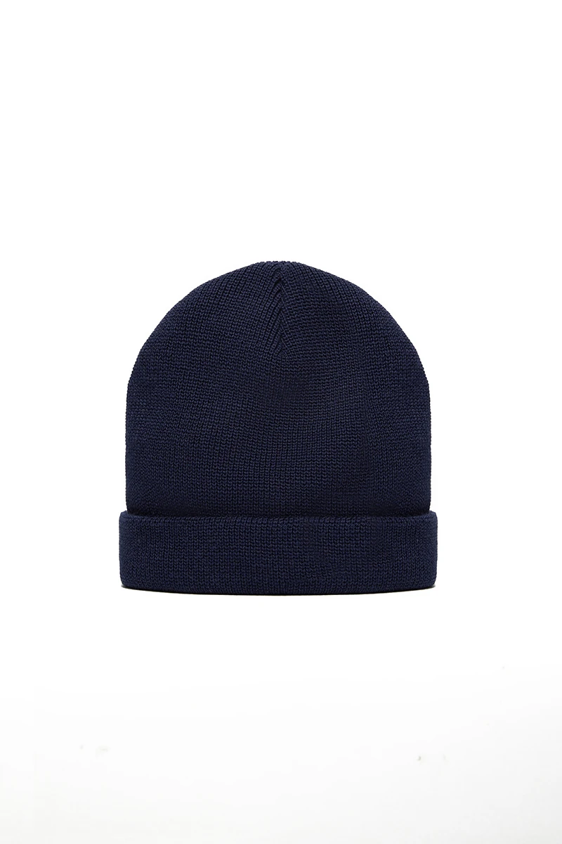 PACIFIC Lacivert Bere Nakışlı - Unisex Bere