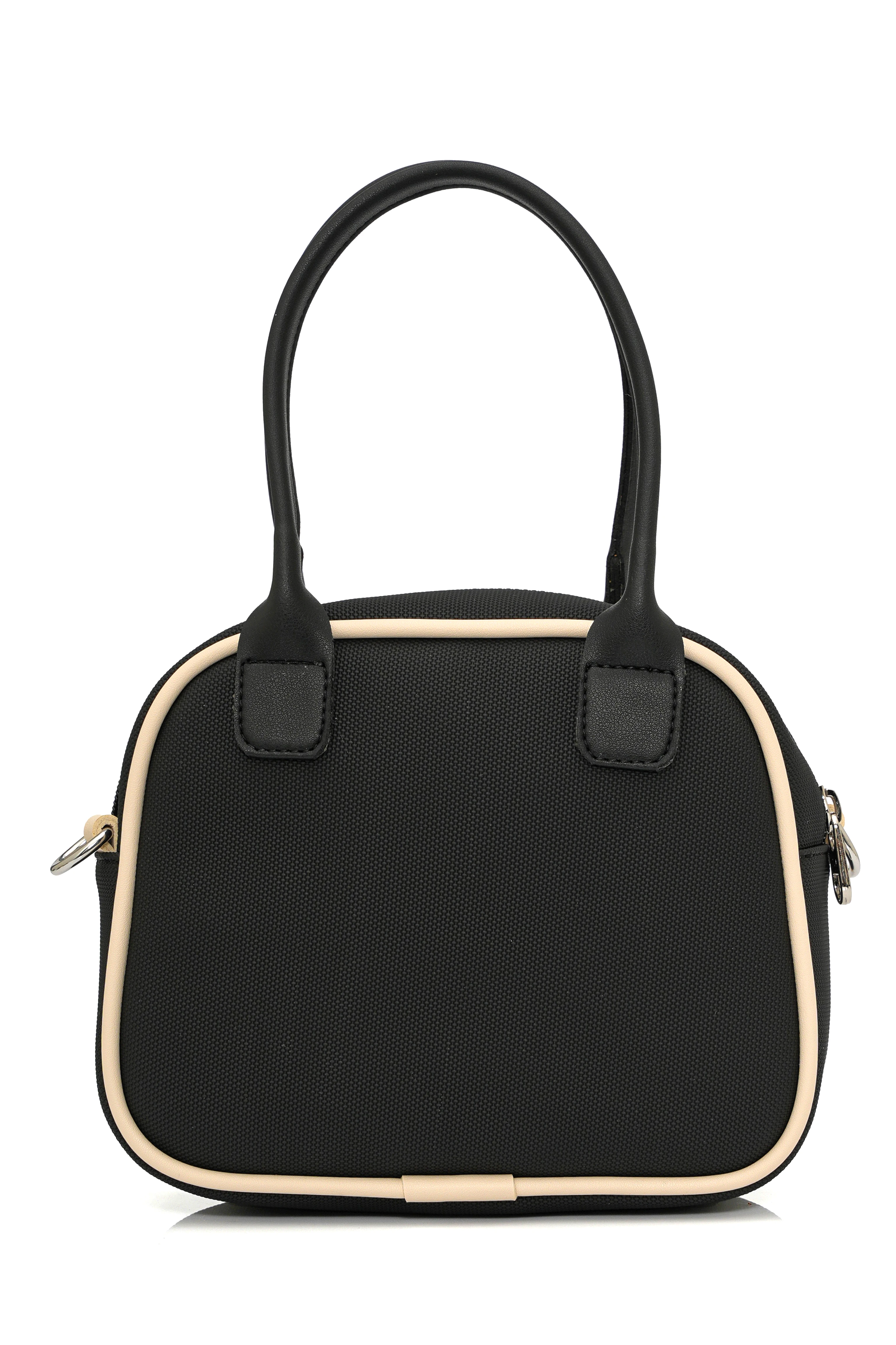 AZURA Siyah Askılı Suni Deri Çapraz Çanta - Kadın Çanta