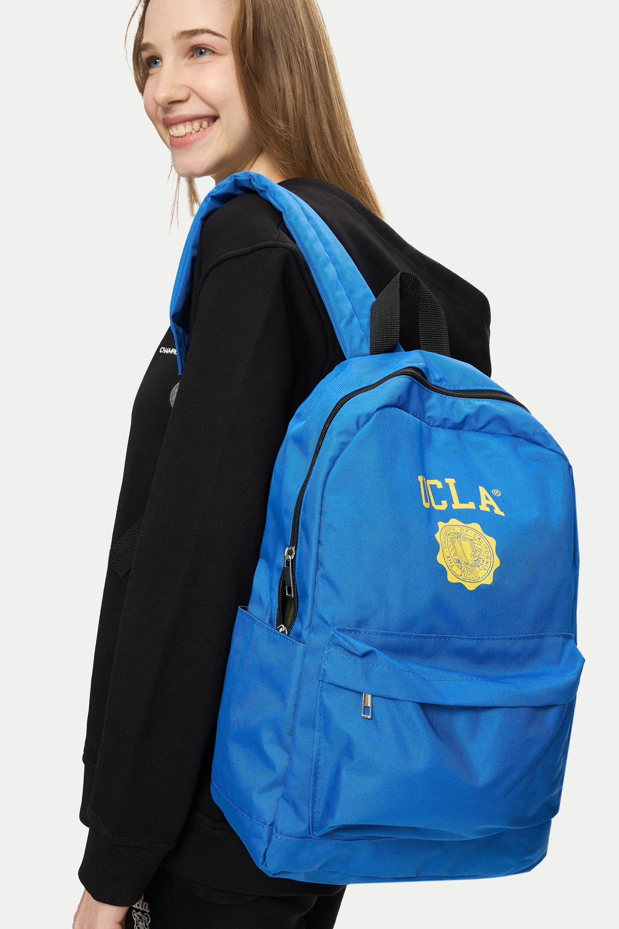 WALTER Mavi - Baskılı - Unisex Çanta