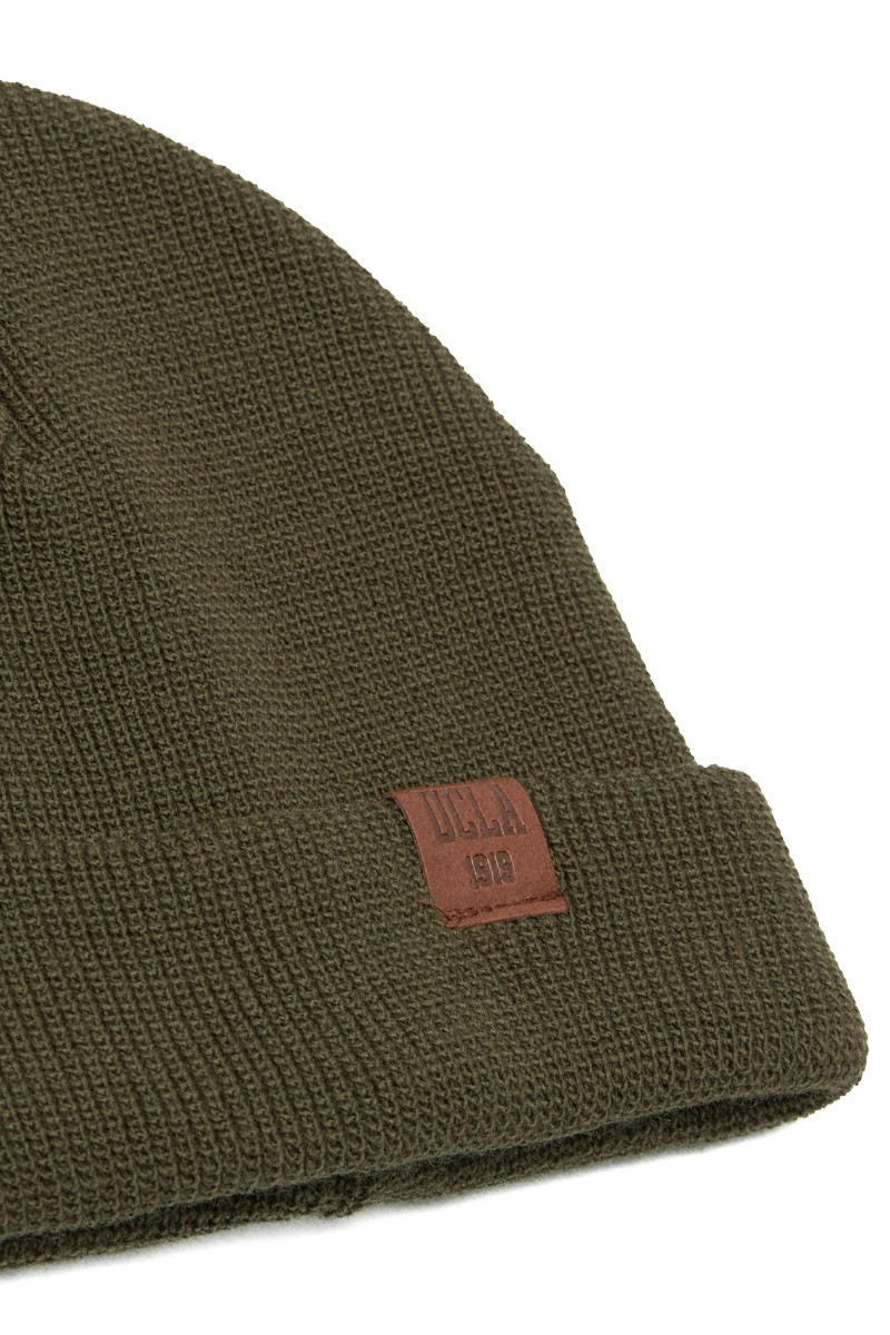 PACIFIC Yeşil Bere Nakışlı - Unisex Bere