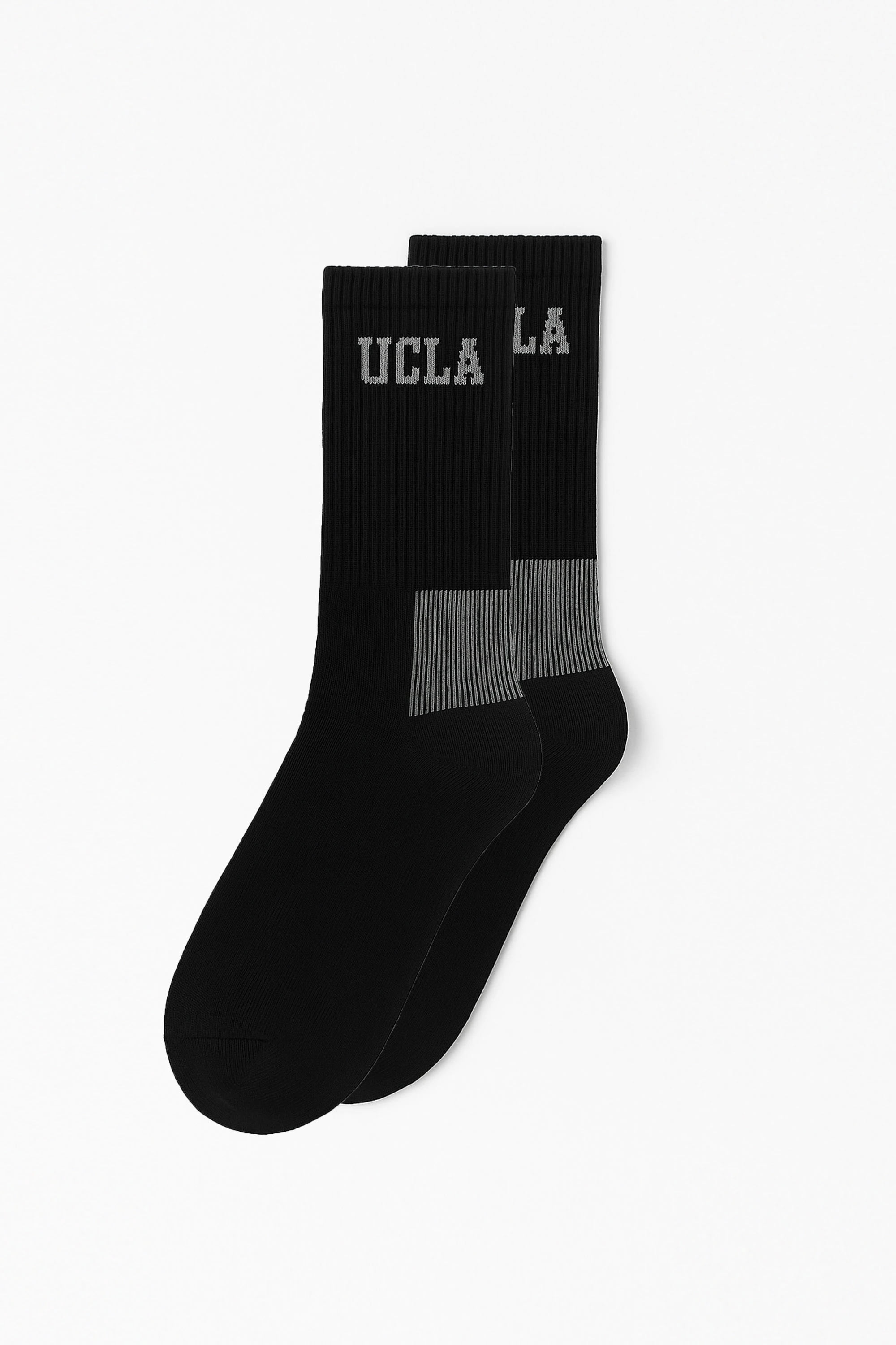 LUKE 3'LÜ Siyah Uzun jakarlı Standard Fit Unisex Çorap