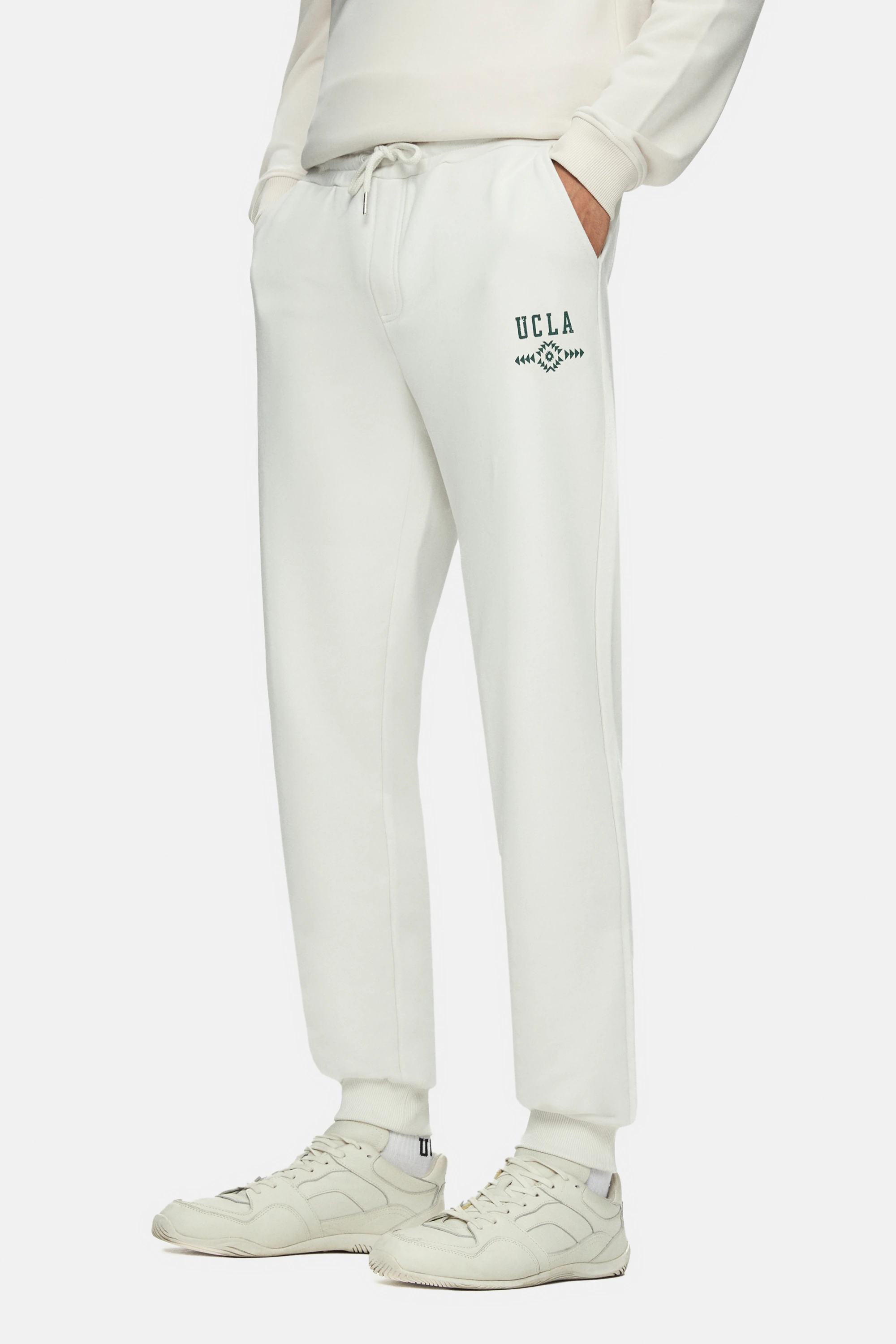 SPENCER-MADOC Kemik Rengi Baskılı Standard Fit Erkek Takım