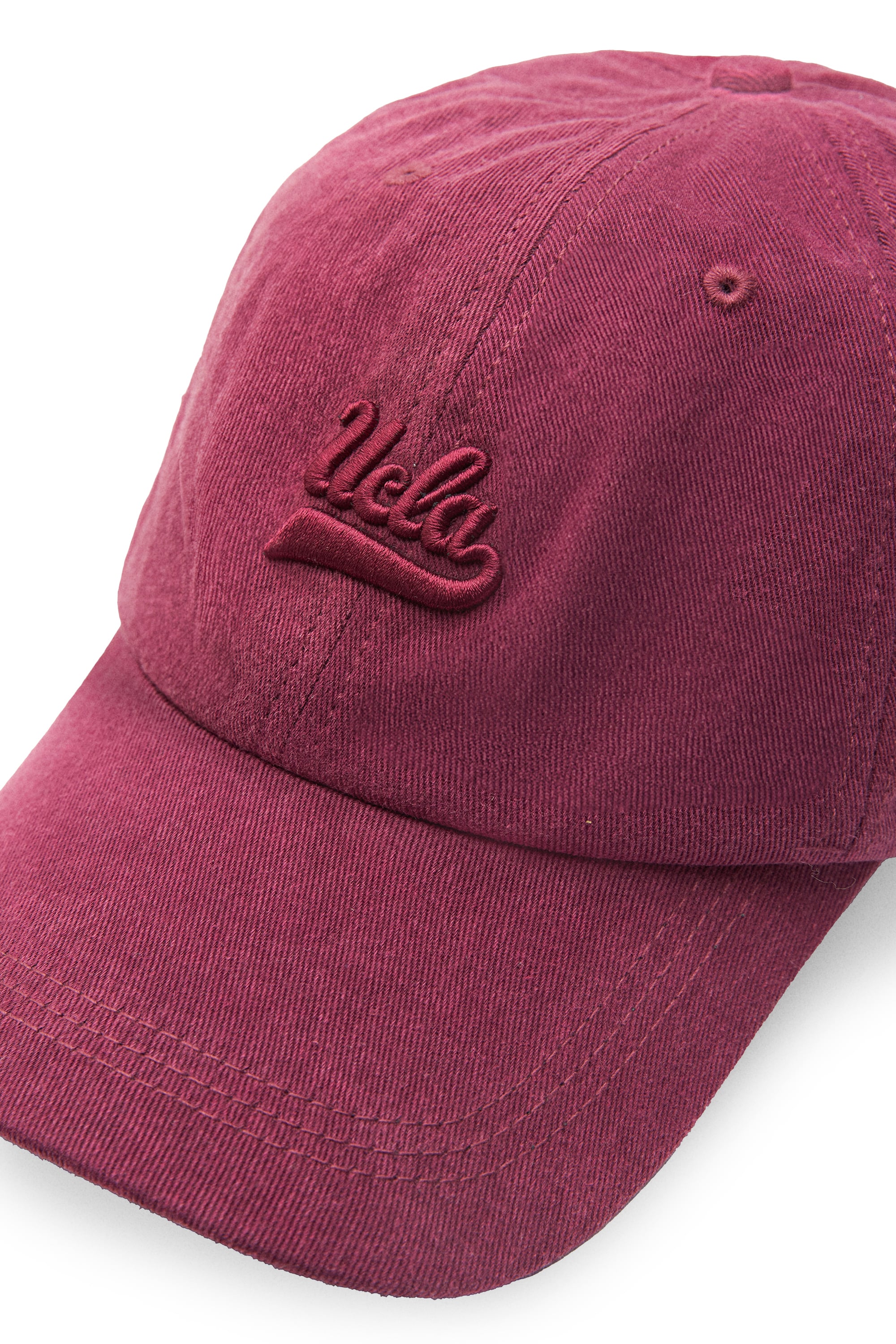 FORTUNO Bordo Baseball Cap Nakışlı Unisex Şapka