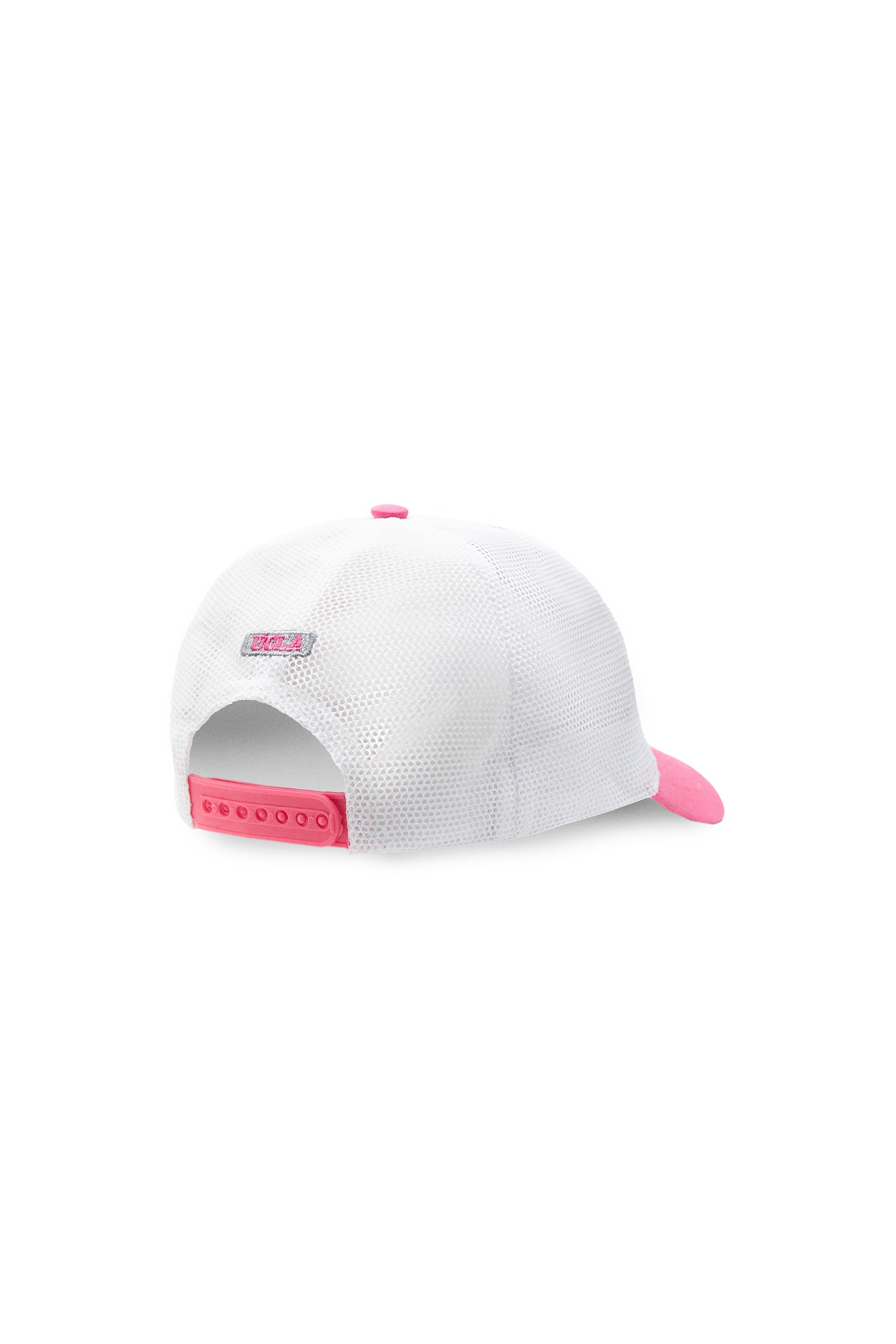 ROXY Şeker Pembe Baseball Cap Fileli Nakışlı Unisex Şapka
