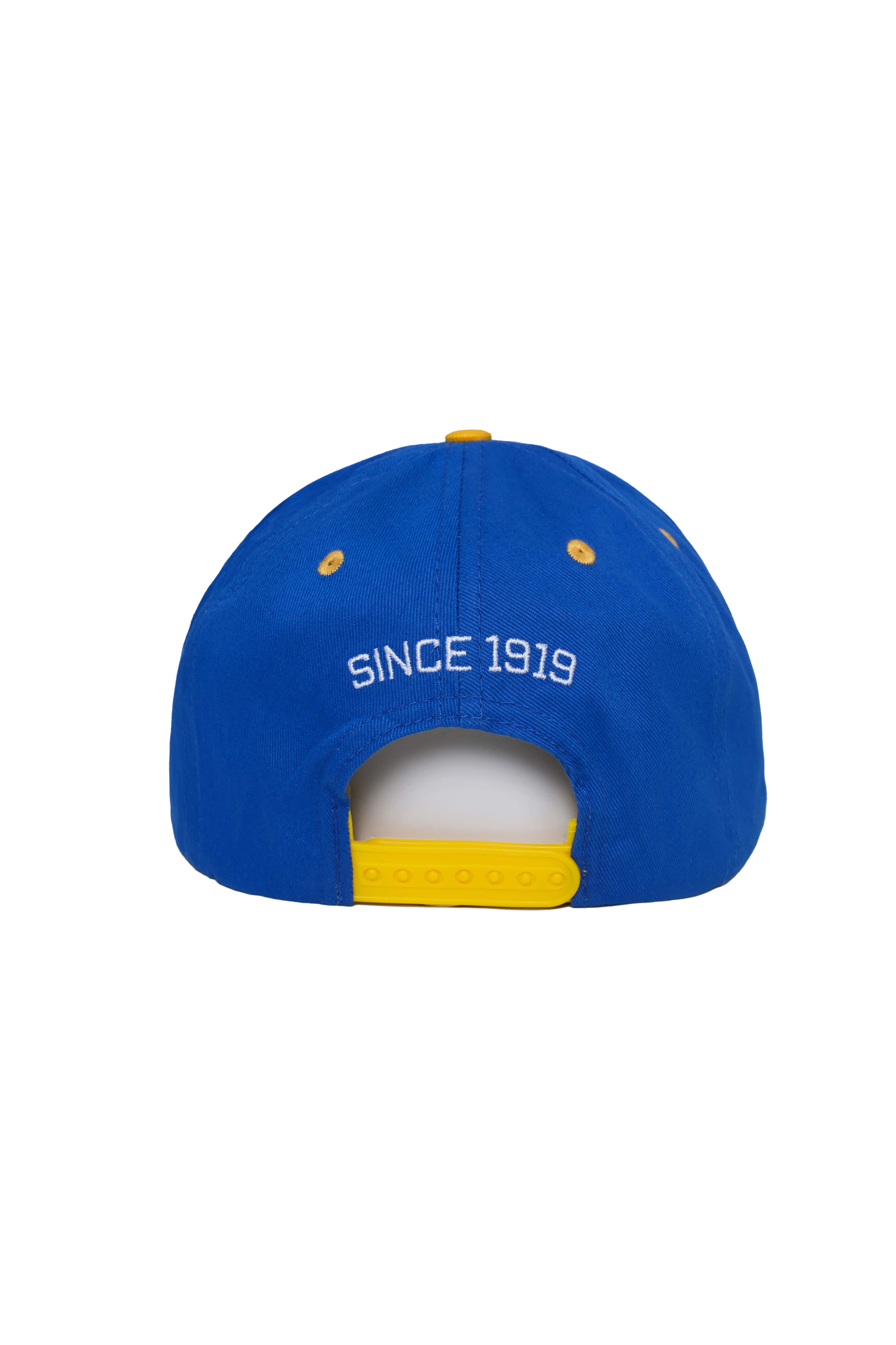 HADLEY Mavi Snap Back Nakışlı Unisex Şapka