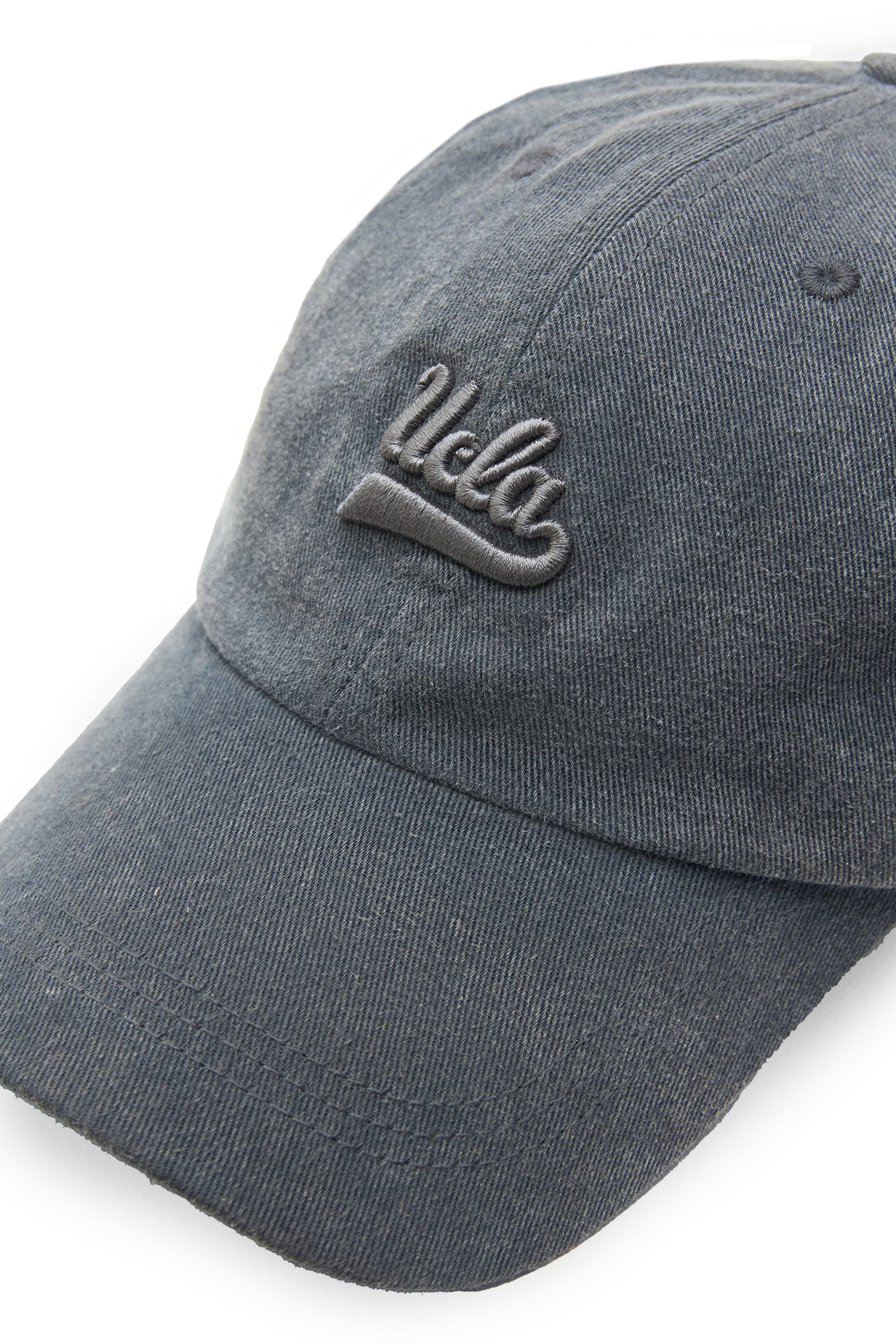 FORTUNO Gri Baseball Cap Nakışlı Unisex Şapka