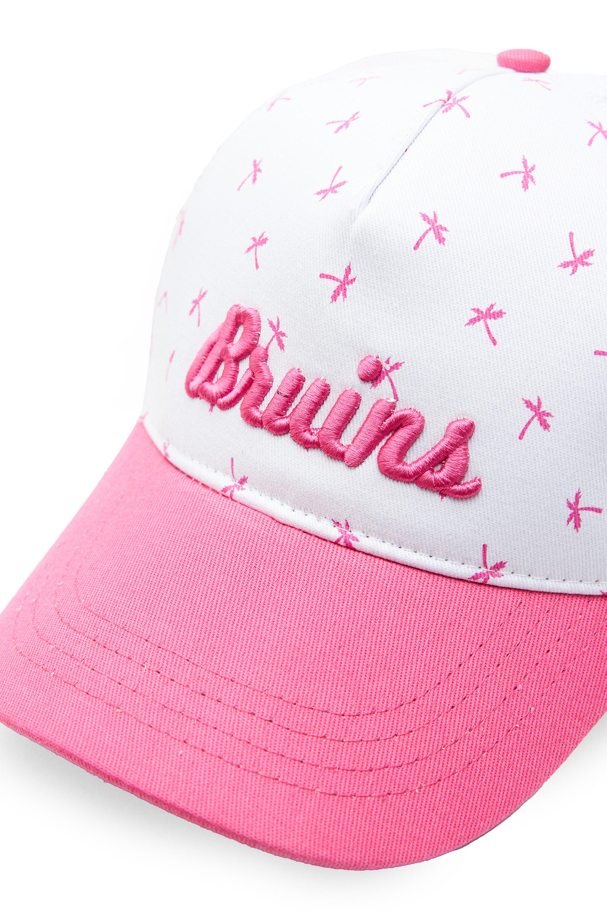 ROXY Şeker Pembe Baseball Cap Fileli Nakışlı Unisex Şapka