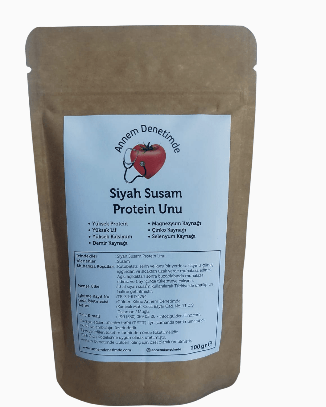 SİYAH SUSAM PROTEİN UNU