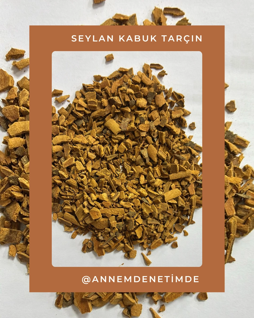 KABUK SEYLAN TARÇINI  70 GR (Tea Cut Kesim)