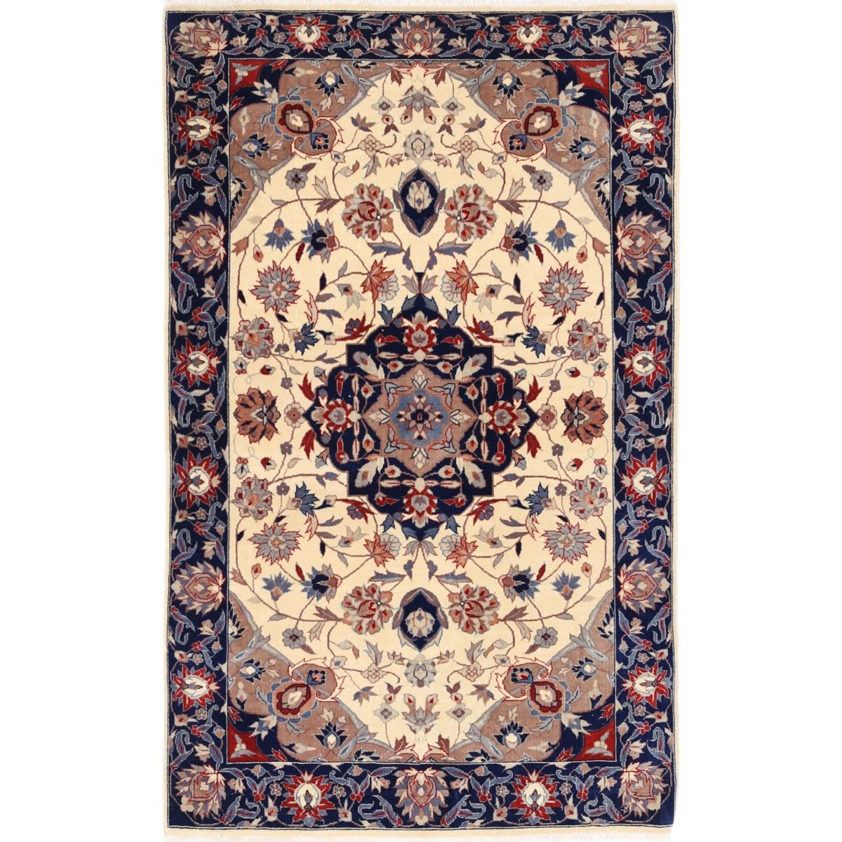 Heritage 3x5 Handmade Double Knotted Washable Wool Rug - Colorful