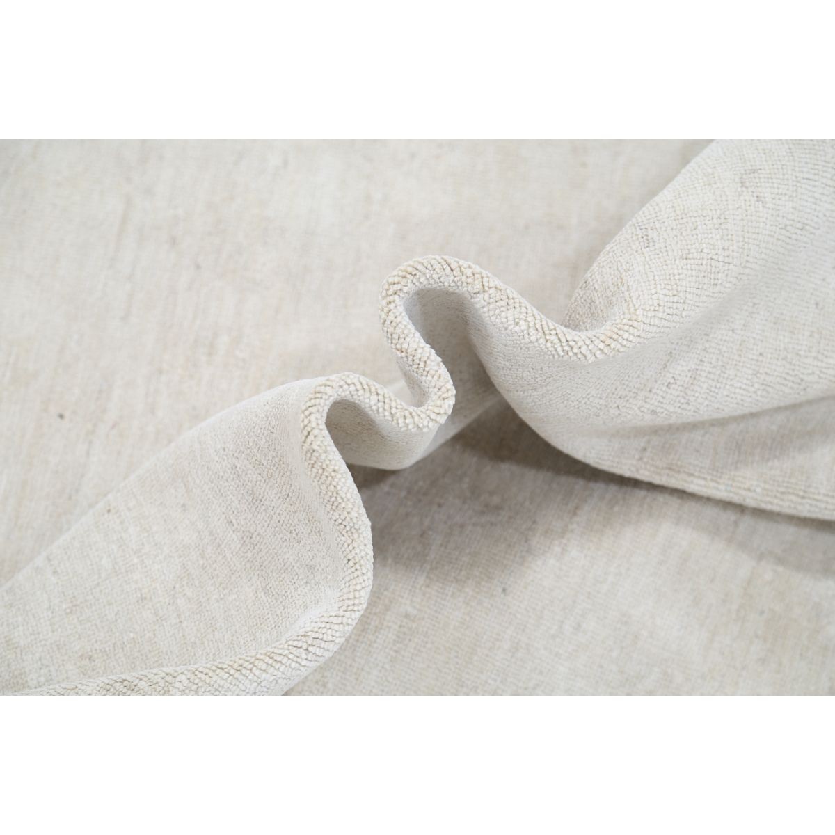 Serenity 8x9 Handmade Double Knotted Washable Wool Rug - Soft Hues