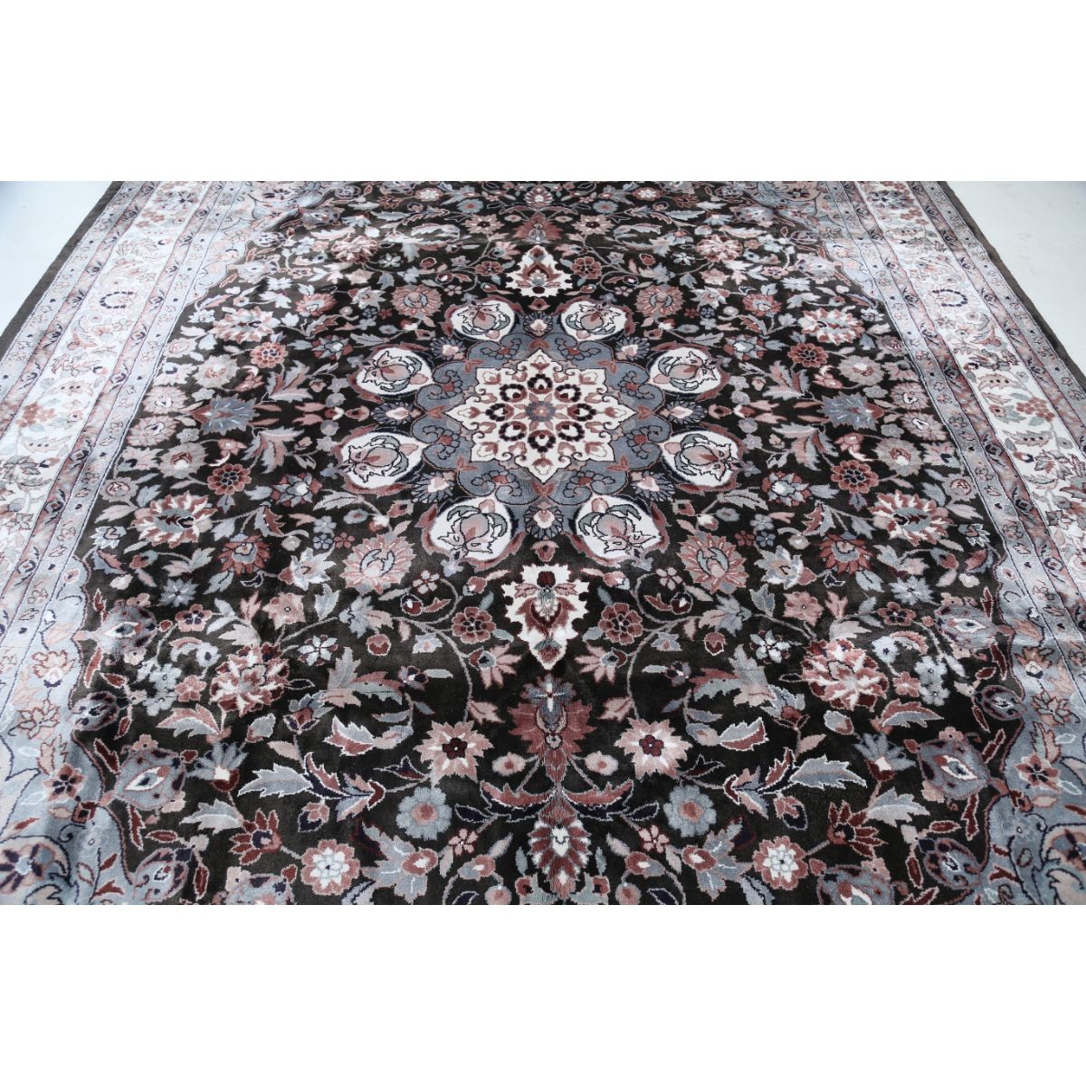 Legacy 9x12 Handmade Double Knotted Washable Art Silk Rug - Colorful