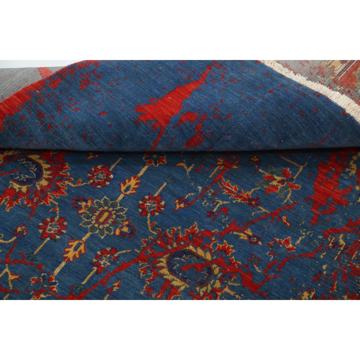 Gulshan 4x6 Powered-Loomed Washable Wool Rug - Colorful