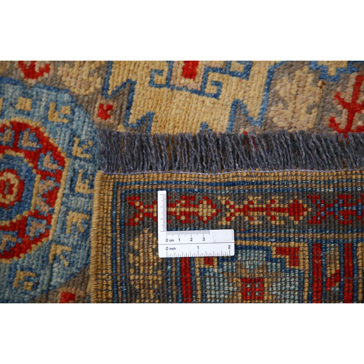 Revival 3x4 Handmade Double Knotted Washable Wool Rug - Colorful