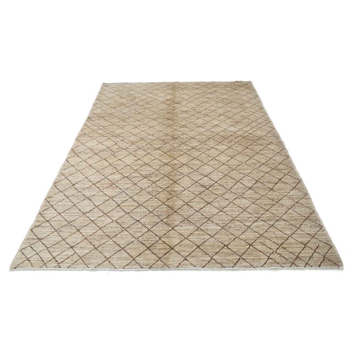 Revival 6x9 Handmade Double Knotted Washable Wool Rug - Colorful