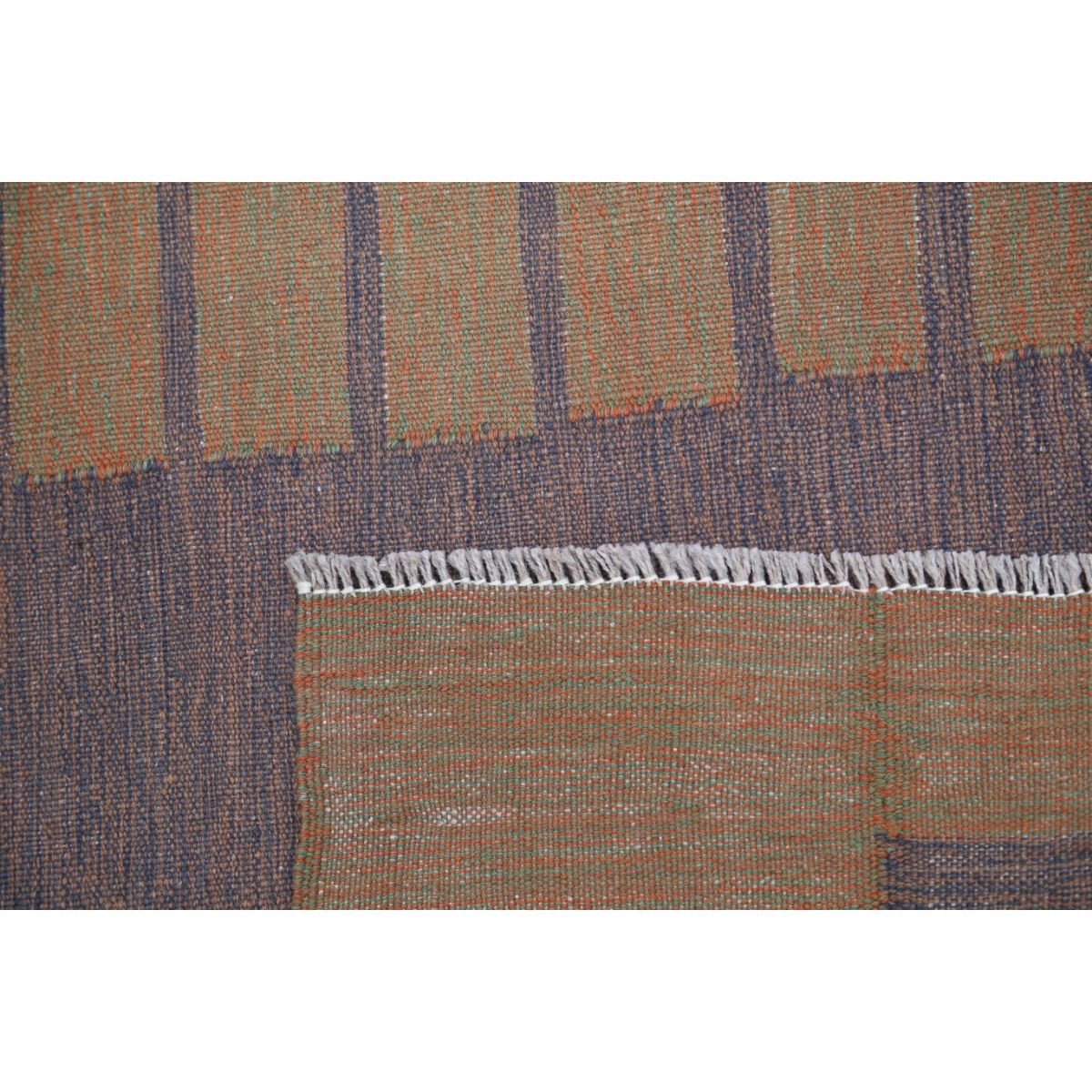 Kafkaas 2x4 Hand Woven Washable Wool Rug - Colorful