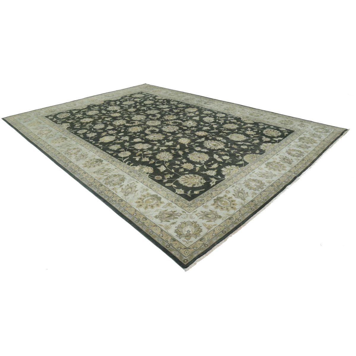 Ziegler 10x14 Handmade Double Knotted Washable Wool Rug - Colorful