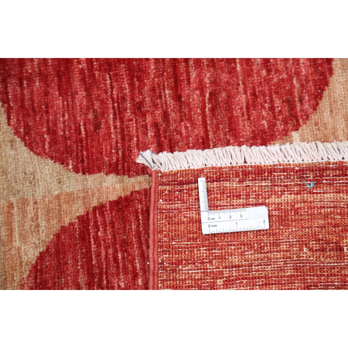 Modcar 5x6 Handmade Double Knotted Washable Wool Rug - Colorful