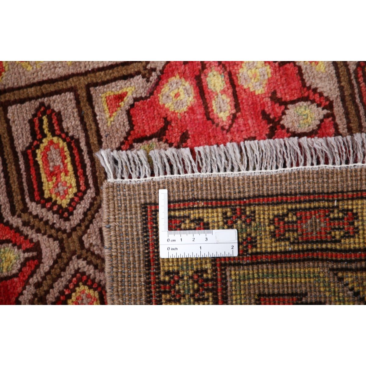 Revival 5x6 Handmade Double Knotted Washable Wool Rug - Colorful