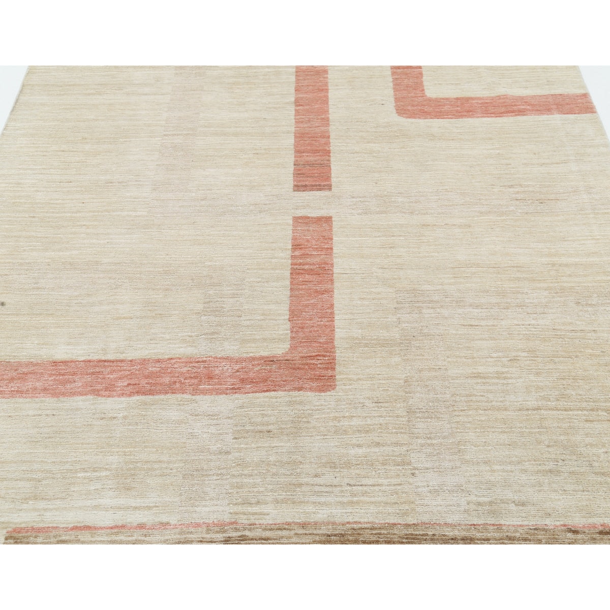 Modcar 6x8 Handmade Double Knotted Washable Wool Rug - Colorful